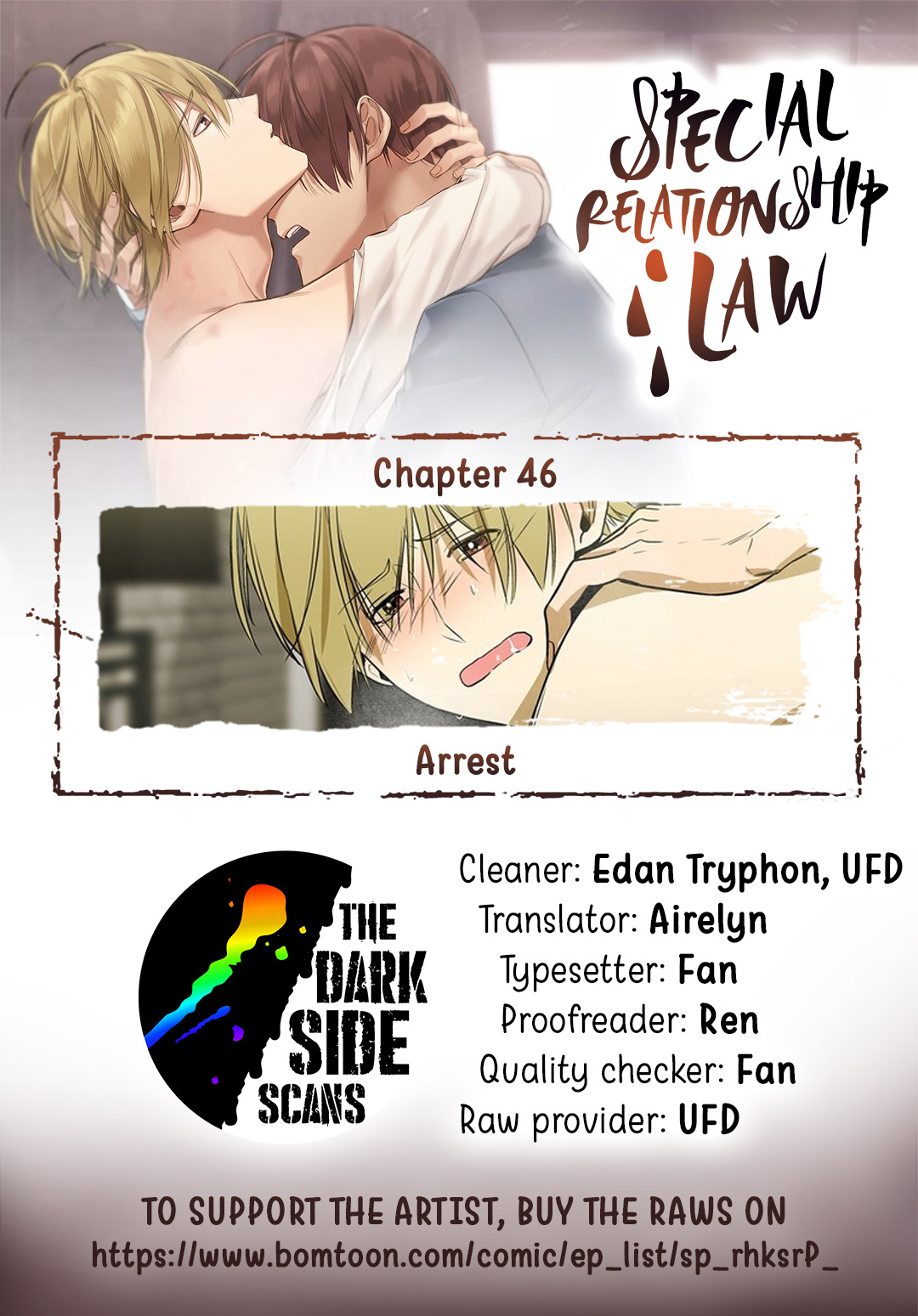 Special Relationship Law - Chapter 46: Arrest