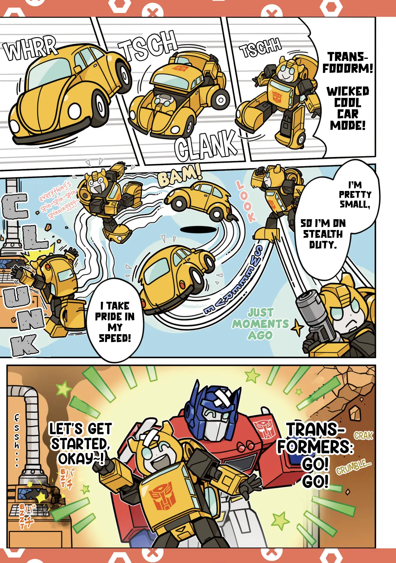 Transformers: Go! Go! - Vol.1 Chapter 1