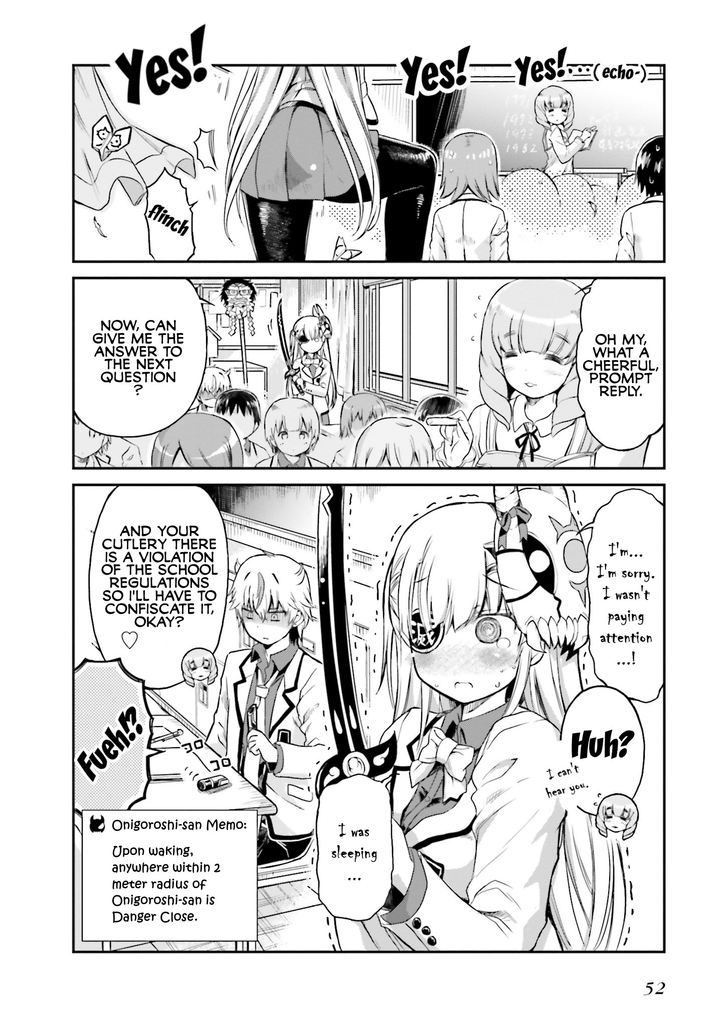 Choroidesuyo Onigoroshi-San! - Chapter 3: Onigoroshi-San, In Defeat