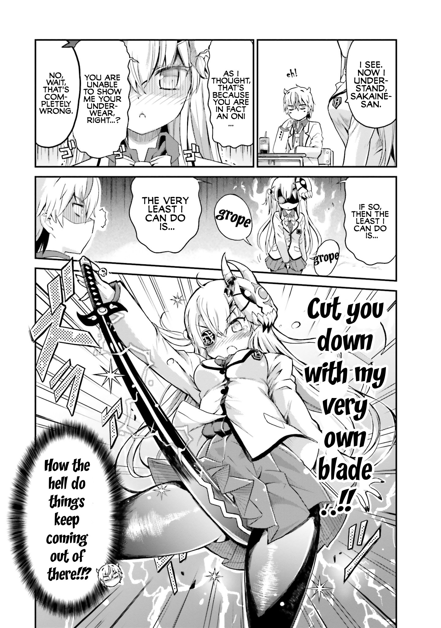 Choroidesuyo Onigoroshi-San! - Chapter 1: Onigoroshi-San Who Sits Next To Me