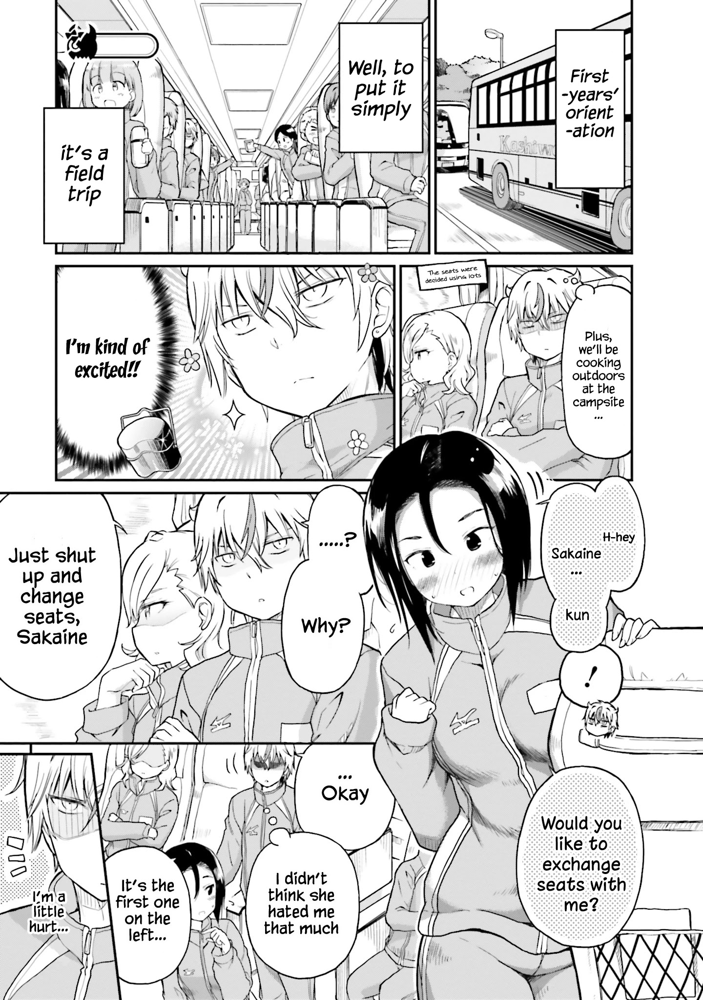 Choroidesuyo Onigoroshi-San! - Chapter 13: Carsick Onigoroshi-San