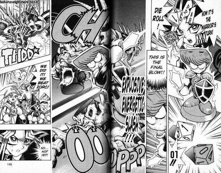 Yu-Gi-Oh - Vol.7 Chapter 58 : Battle 58: Millennium Enemy 9: The White Wizard Bakura