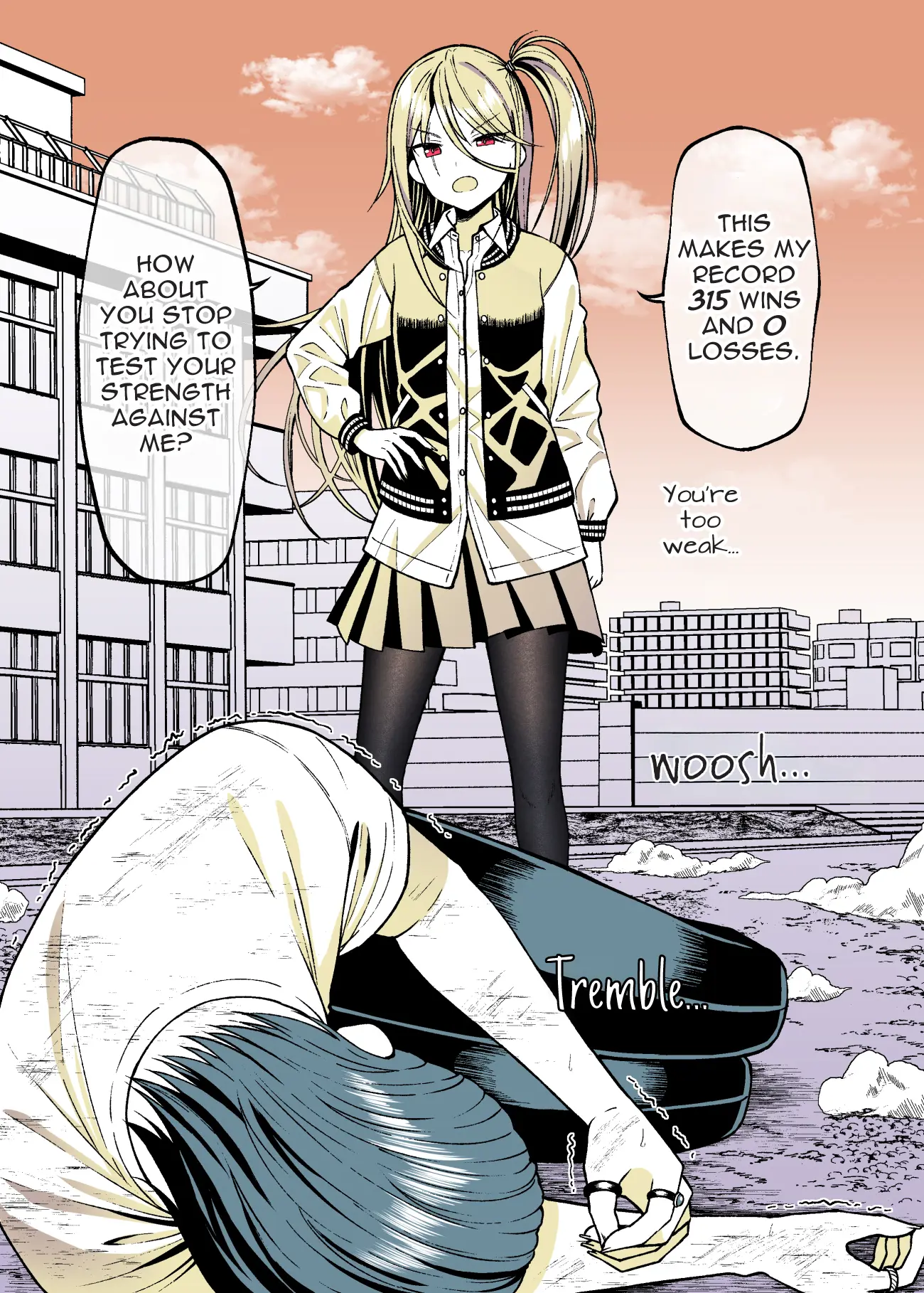 The Day The Undefeated Yankee Girl Finally Lost - Vol.1 Chapter 1