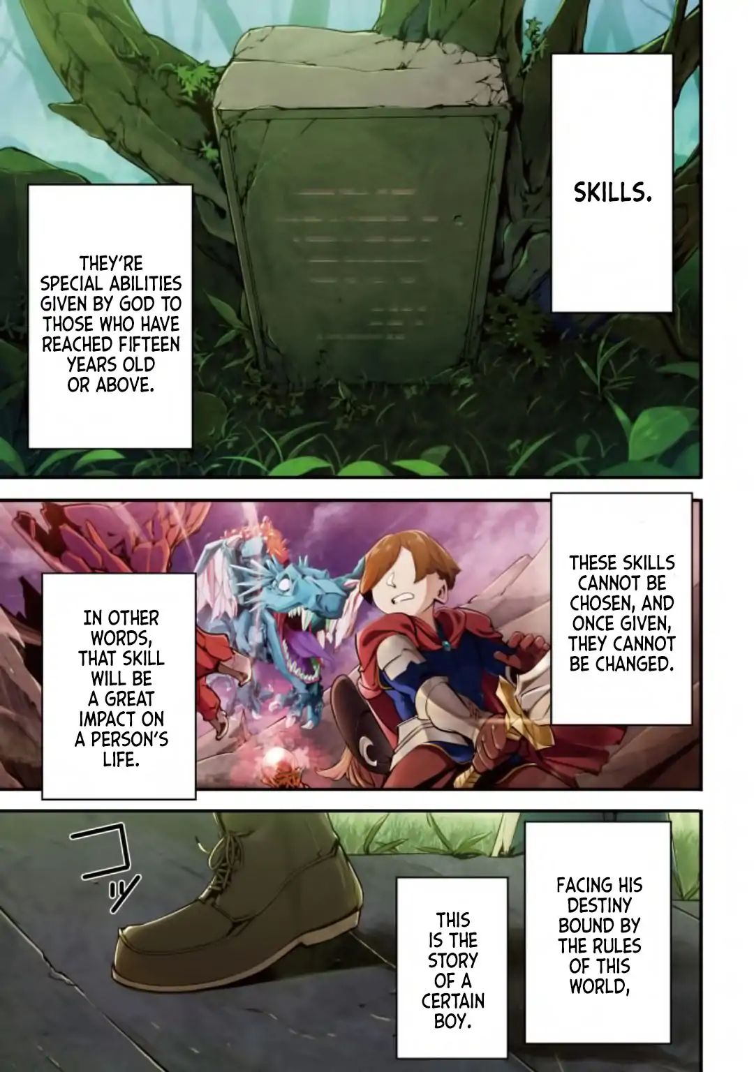 Boy Having Useless Skill Mapping - Vol.1 Chapter 1: The Day Where Fate Separates Them