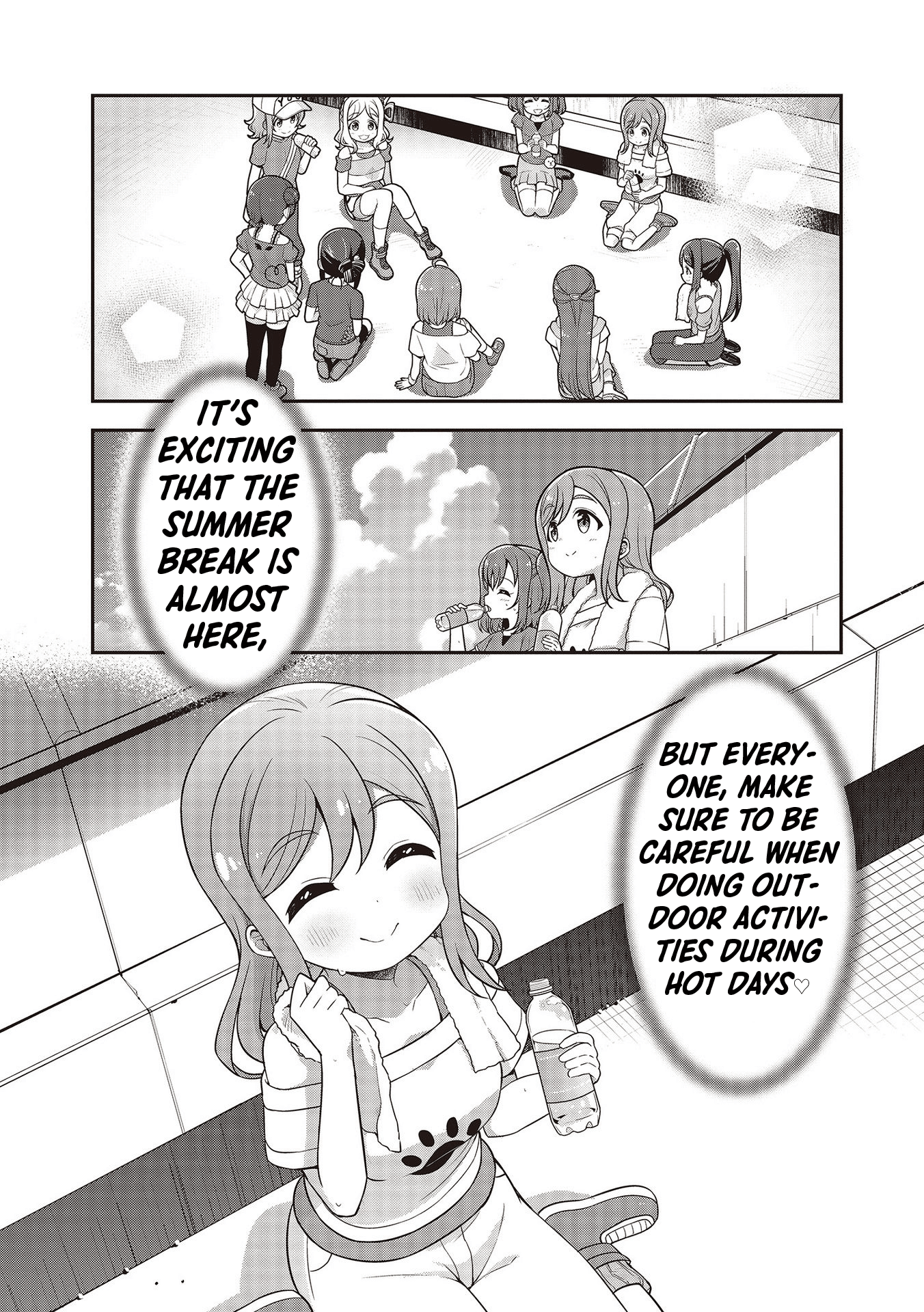 Love Live! Sunshine!! Maru's 4-Koma - Vol.2 Chapter 16: Carelessness Is Dangerous