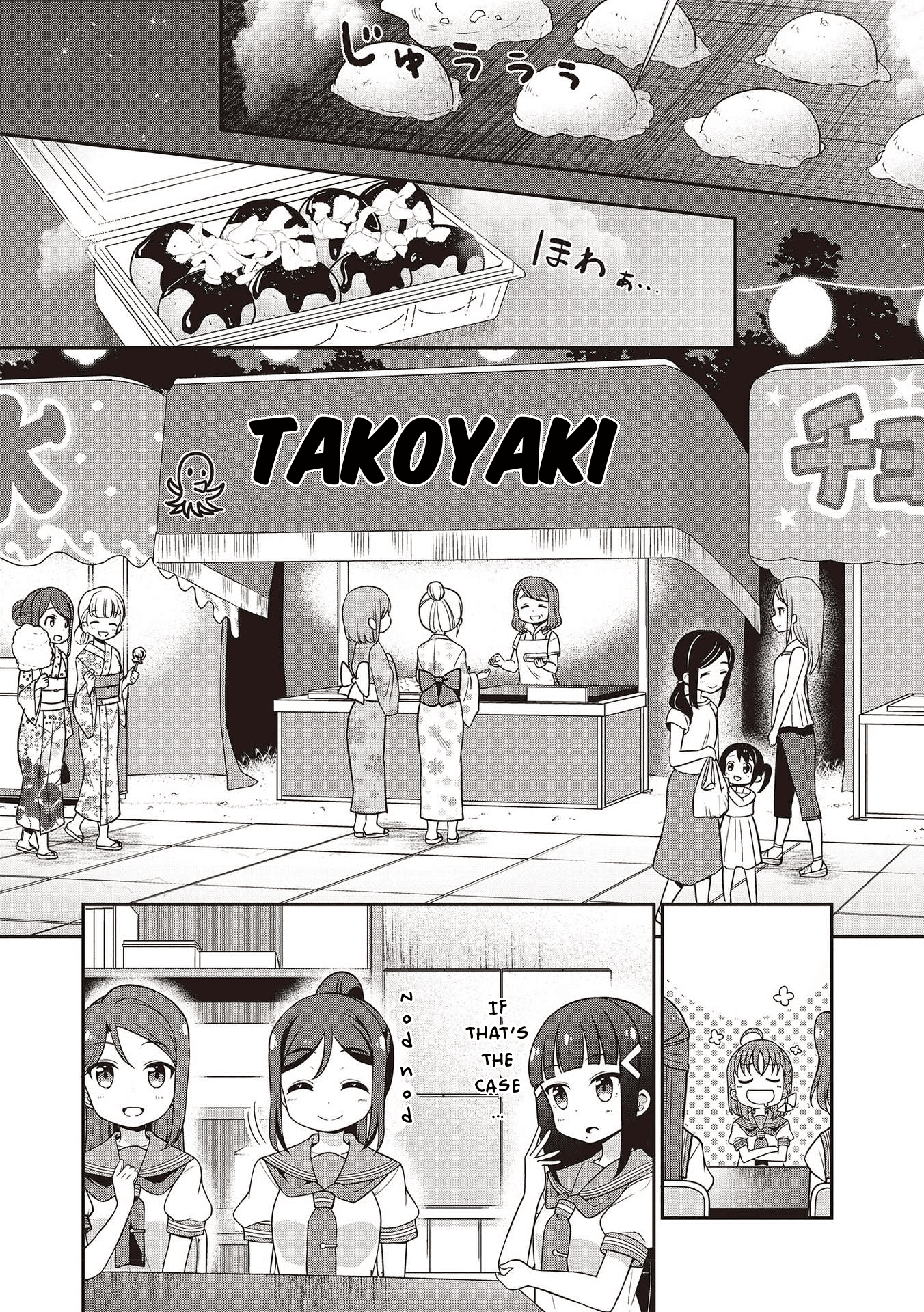 Love Live! Sunshine!! Maru's 4-Koma - Vol.2 Chapter 15: The Cultural Festival Is Happening Soon