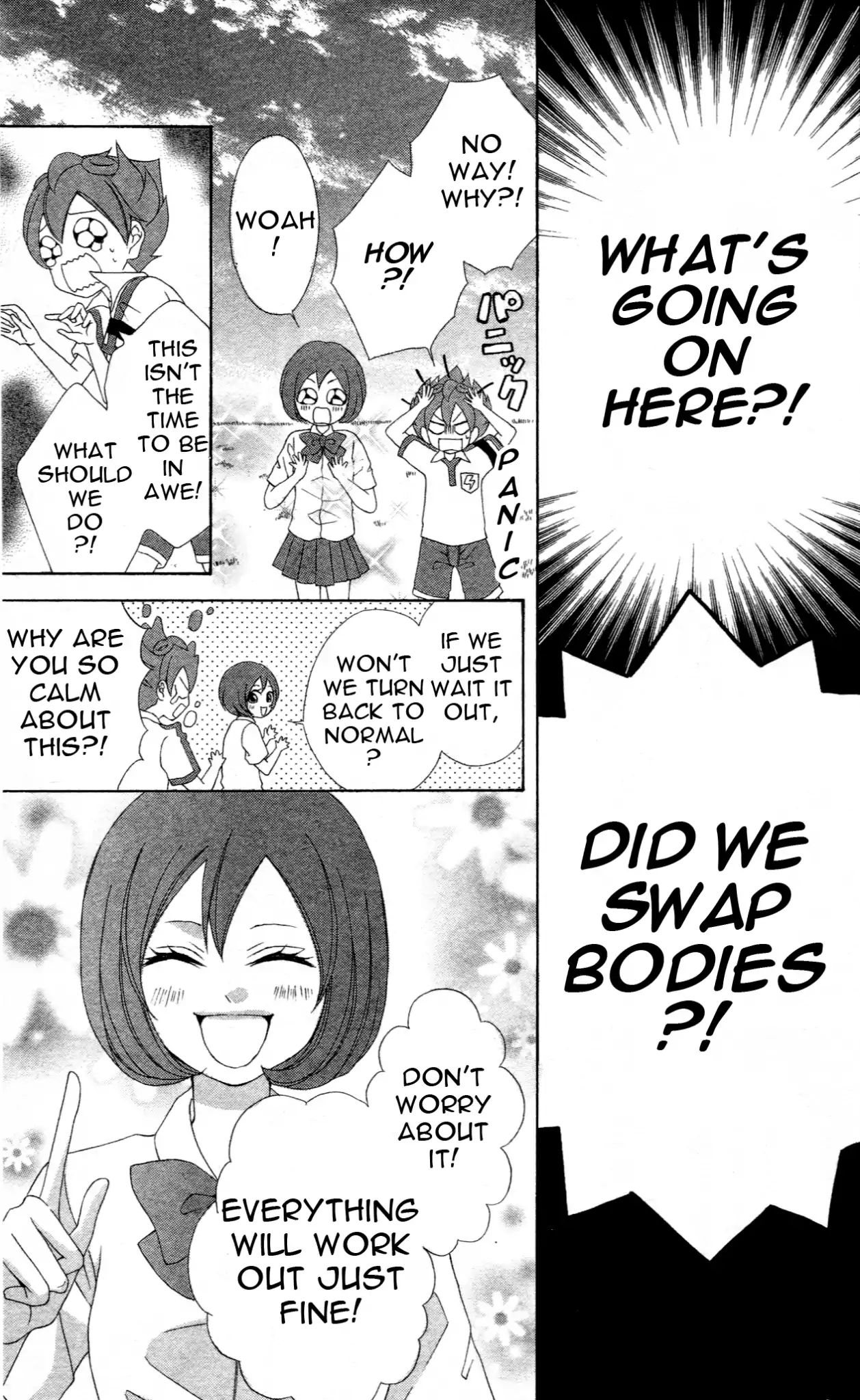 Inazuma Eleven Go Anthology! - Chapter 6: Operation: Body Swap!