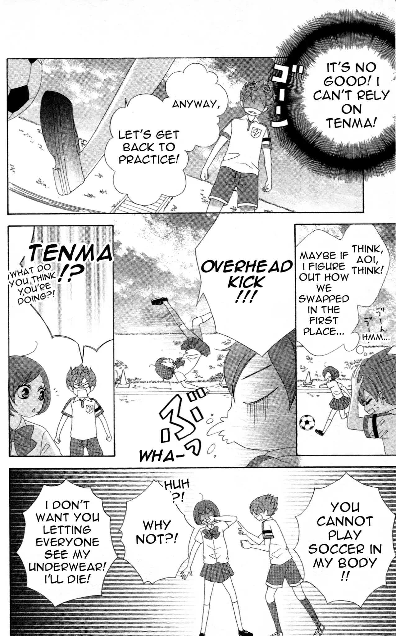 Inazuma Eleven Go Anthology! - Chapter 6: Operation: Body Swap!