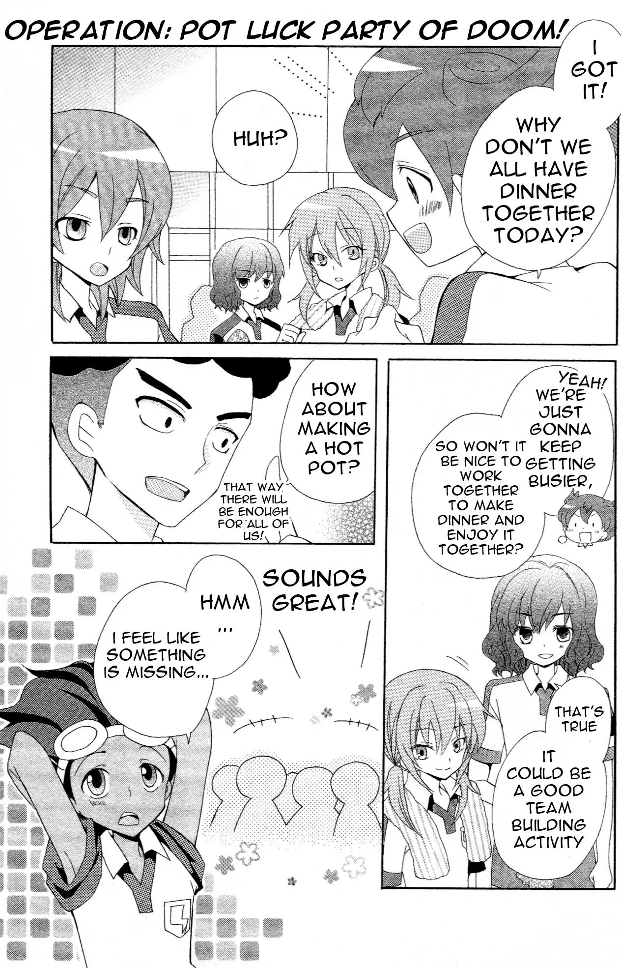 Inazuma Eleven Go Anthology! - Chapter 7: Operation: Pot Luck Party Of Doom!