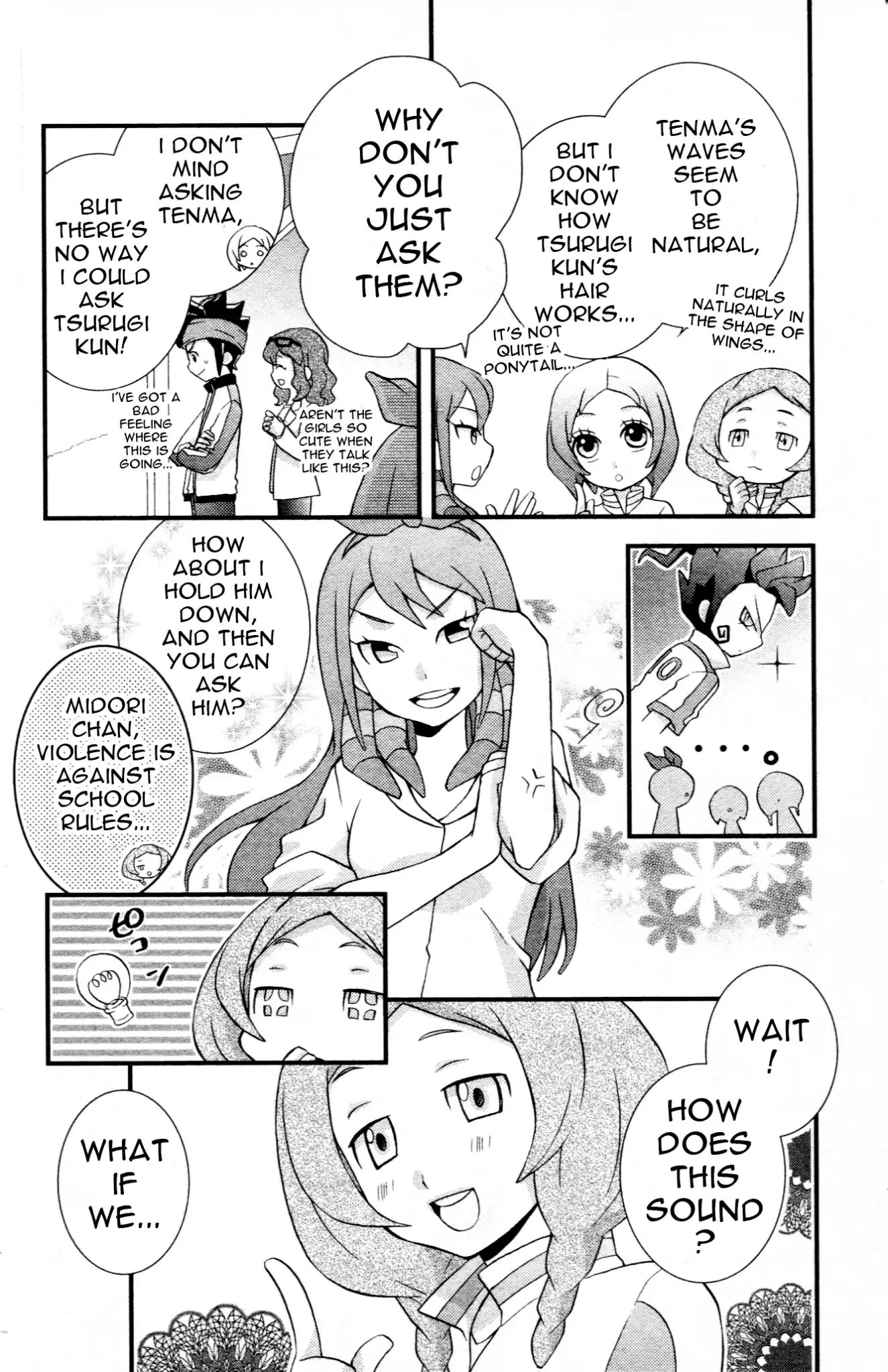 Inazuma Eleven Go Anthology! - Chapter 8: Operation: Makeover!