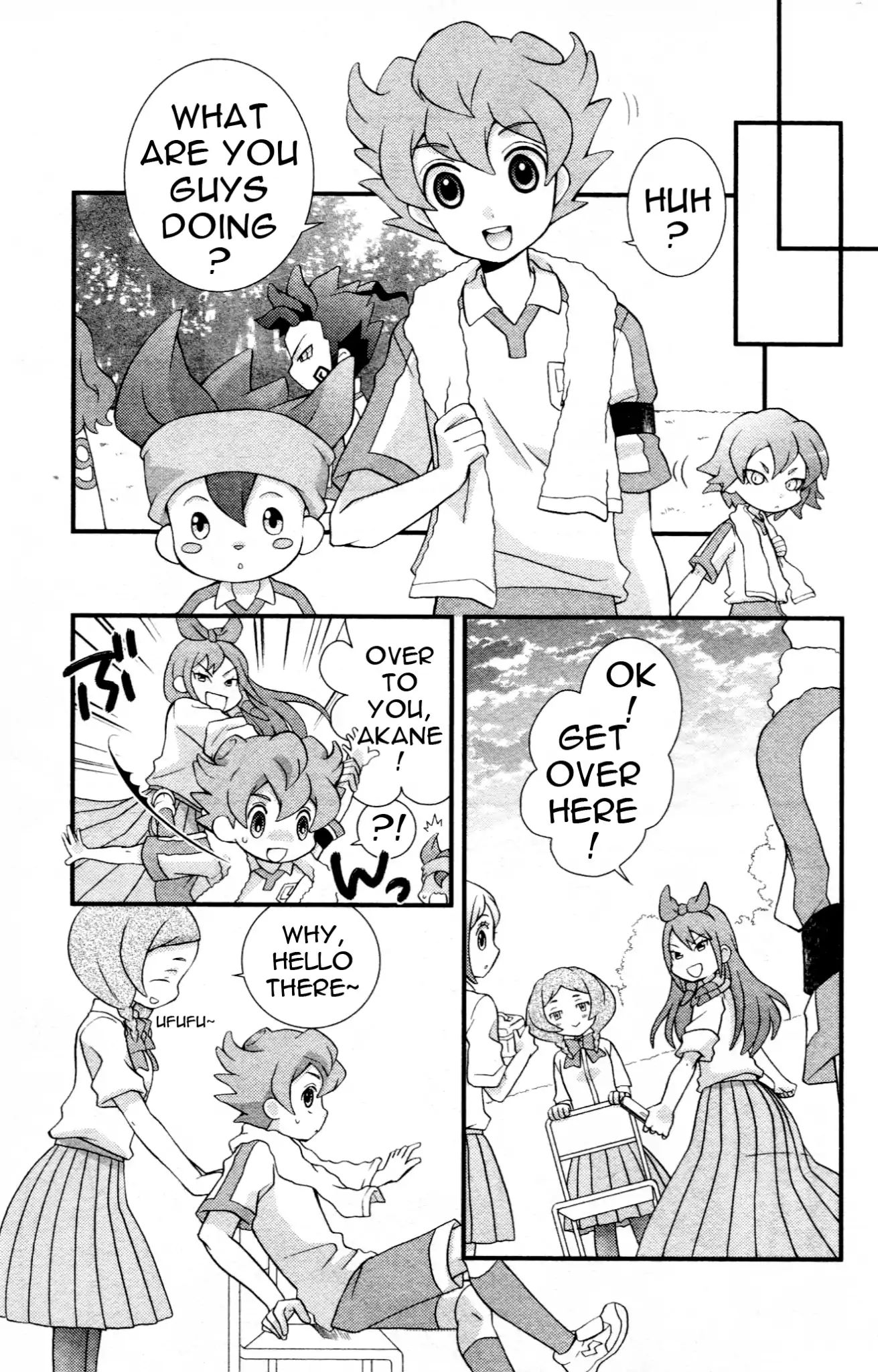 Inazuma Eleven Go Anthology! - Chapter 8: Operation: Makeover!