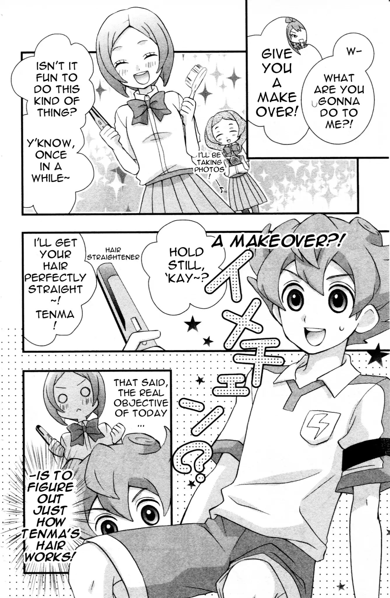 Inazuma Eleven Go Anthology! - Chapter 8: Operation: Makeover!