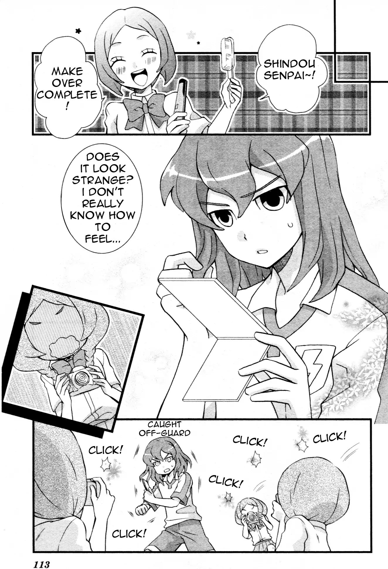 Inazuma Eleven Go Anthology! - Chapter 8: Operation: Makeover!