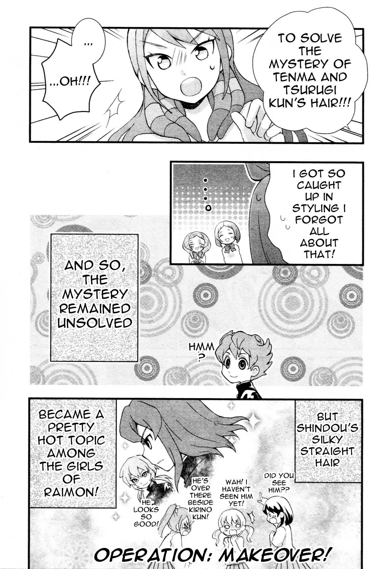 Inazuma Eleven Go Anthology! - Chapter 8: Operation: Makeover!