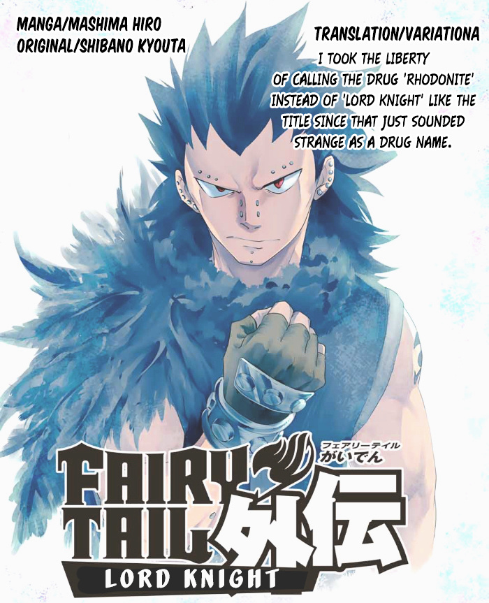 Fairy Tail Gaiden - Road Knight - Chapter 5 : The Illegal Magic Drug