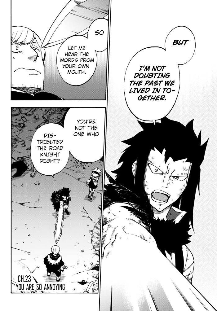 Fairy Tail Gaiden - Road Knight - Chapter 8 : You're So Annoying