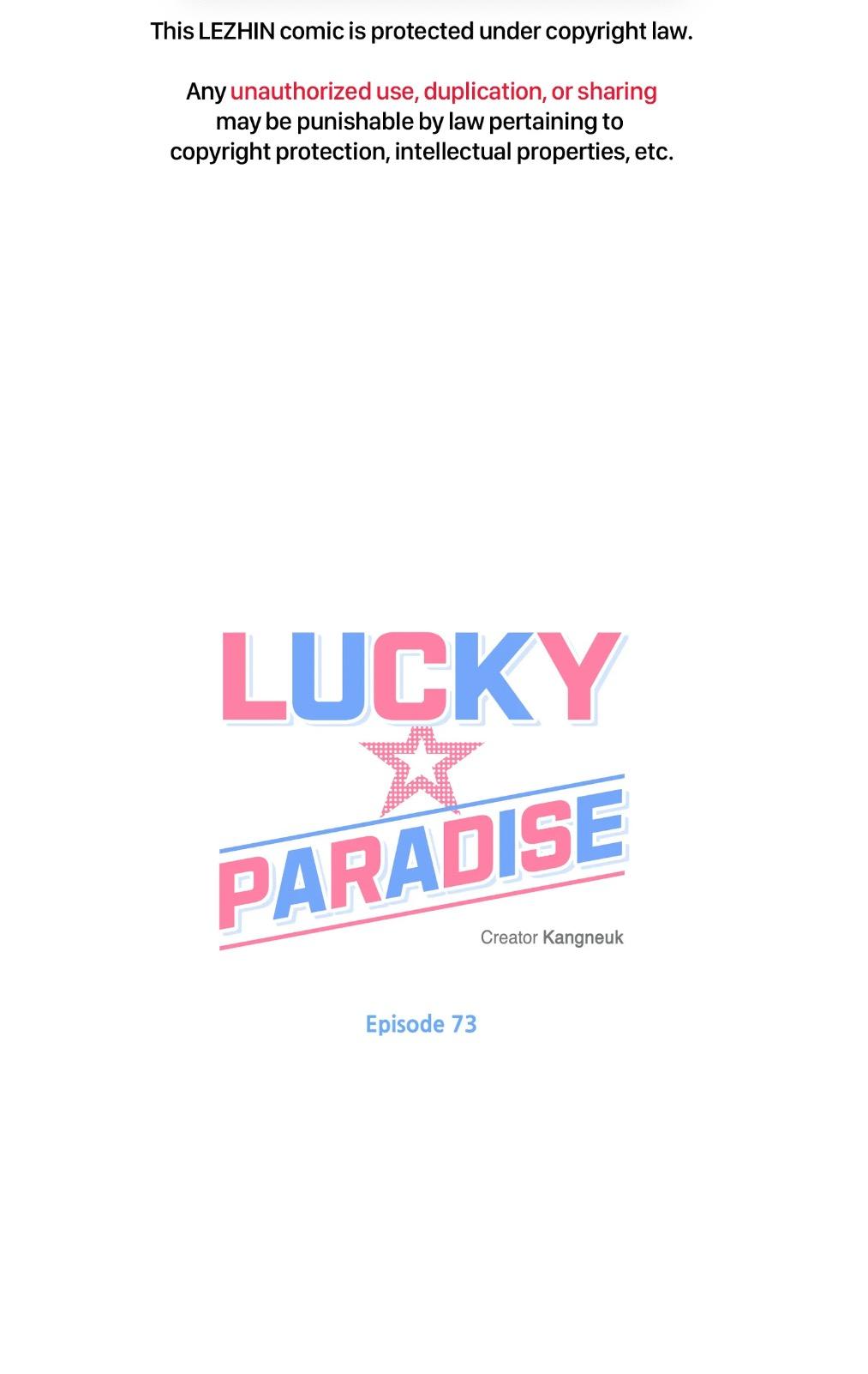 Lucky Paradise - Chapter 73