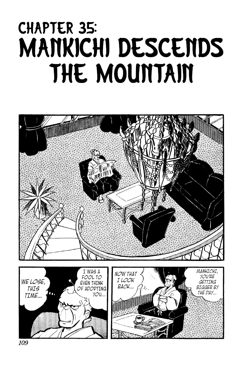 Otoko Ippiki Gaki Daishou - Vol.5 Chapter 35: Mankichi Descends The Mountain