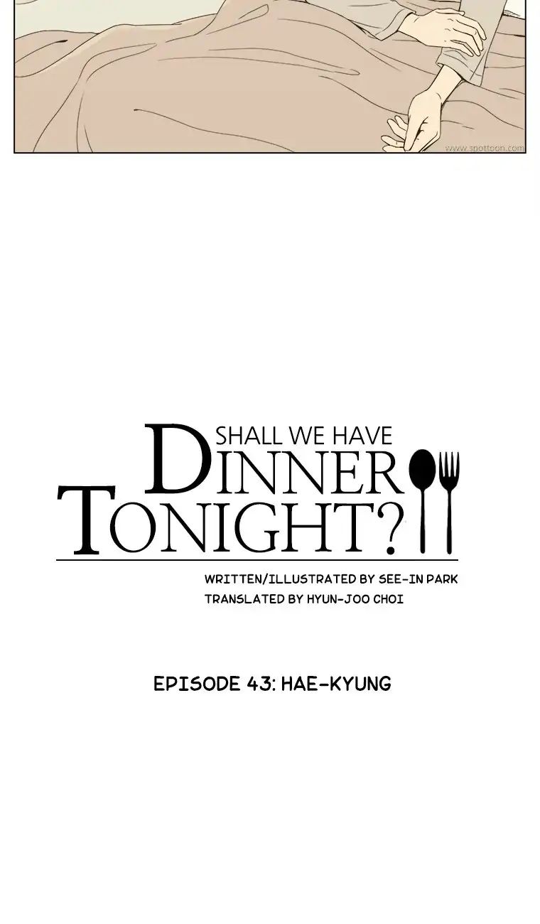 Shall We Have Dinner Tonight? - Chapter 43: Hae-Kyung