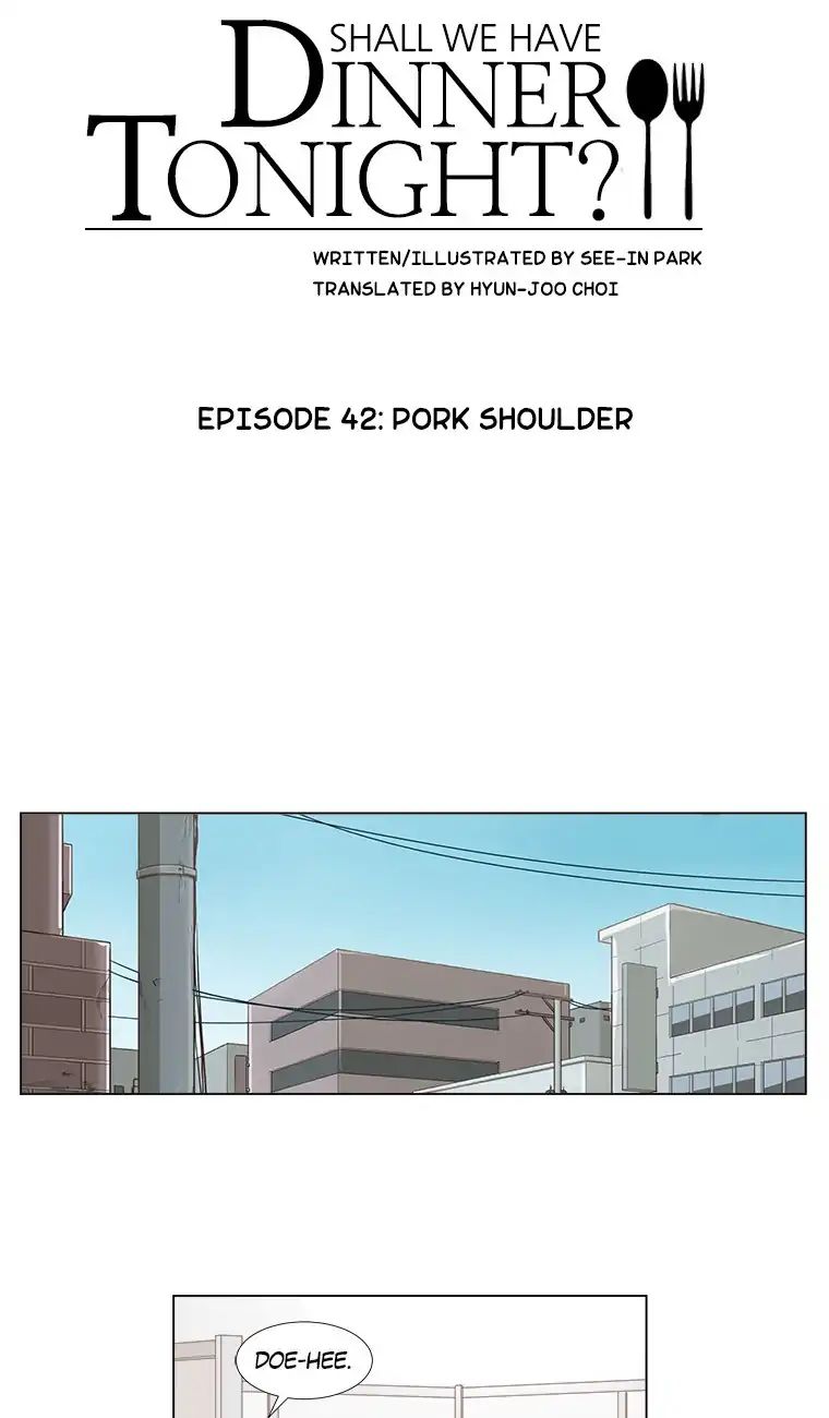 Shall We Have Dinner Tonight? - Chapter 42: Pork Shoulder