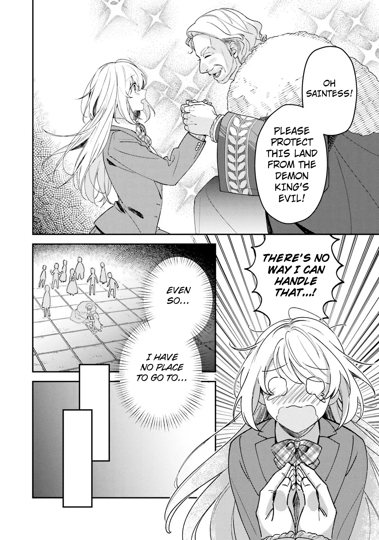 Isekai De Dekiai Yandere Ga Hanashite Kuremasen! - Vol.1 Chapter 2: The Saintess Falls To The Demon King