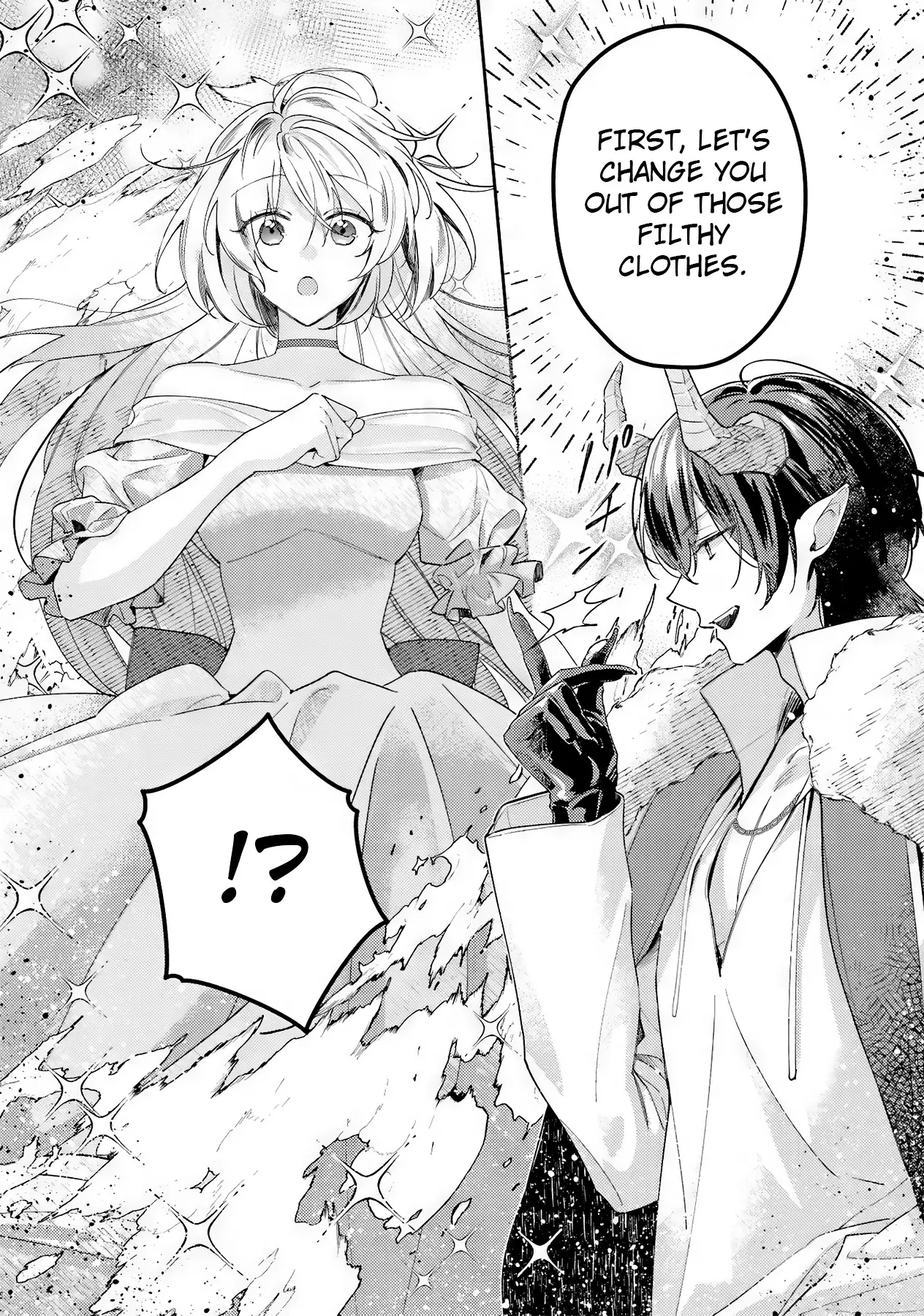 Isekai De Dekiai Yandere Ga Hanashite Kuremasen! - Vol.1 Chapter 2: The Saintess Falls To The Demon King