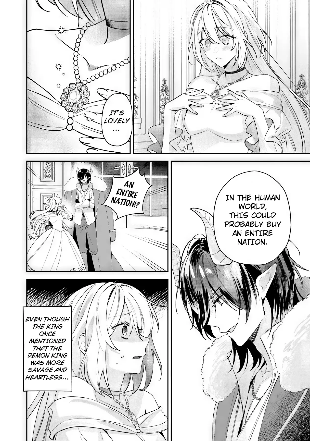 Isekai De Dekiai Yandere Ga Hanashite Kuremasen! - Vol.1 Chapter 2: The Saintess Falls To The Demon King