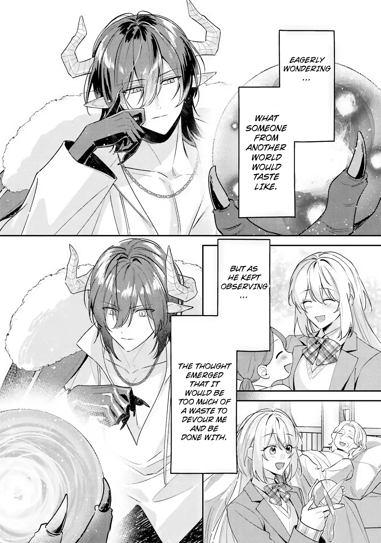 Isekai De Dekiai Yandere Ga Hanashite Kuremasen! - Vol.1 Chapter 2: The Saintess Falls To The Demon King