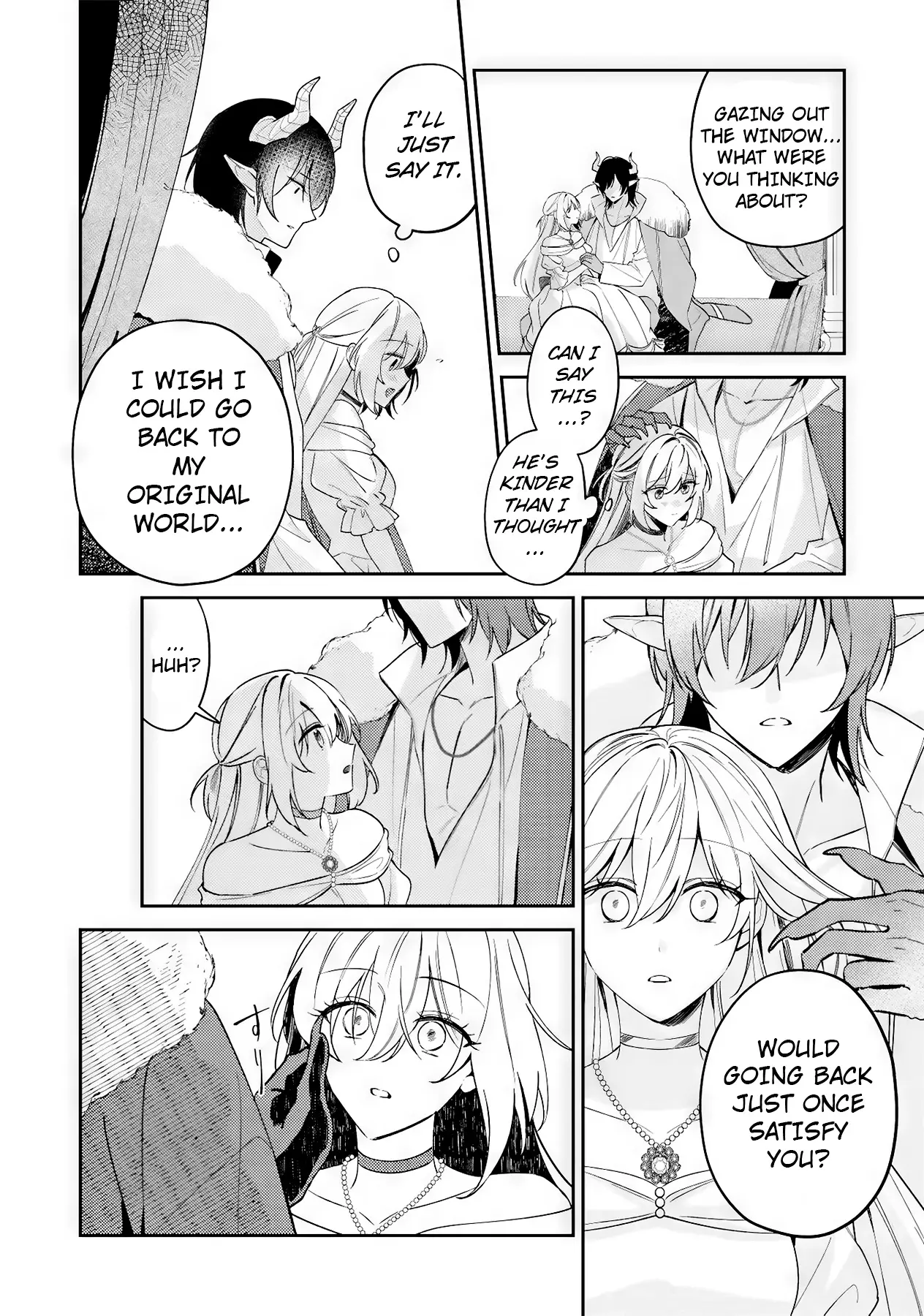 Isekai De Dekiai Yandere Ga Hanashite Kuremasen! - Vol.1 Chapter 2: The Saintess Falls To The Demon King