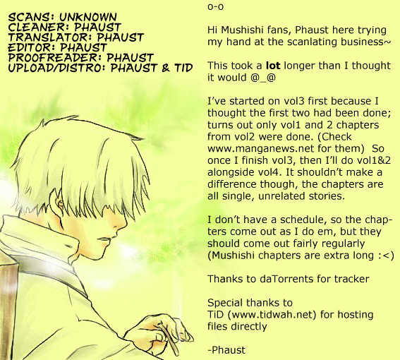 Mushishi - Vol.3 Chapter 11 : The Sound Of Rust