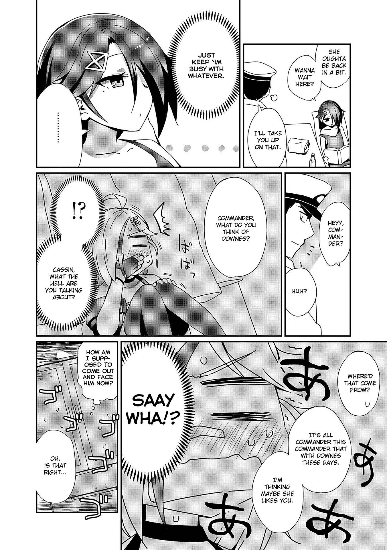 Azur Lane Comic Anthology Vol.2 - Vol.4 Chapter 7: Downes Wants Attention!