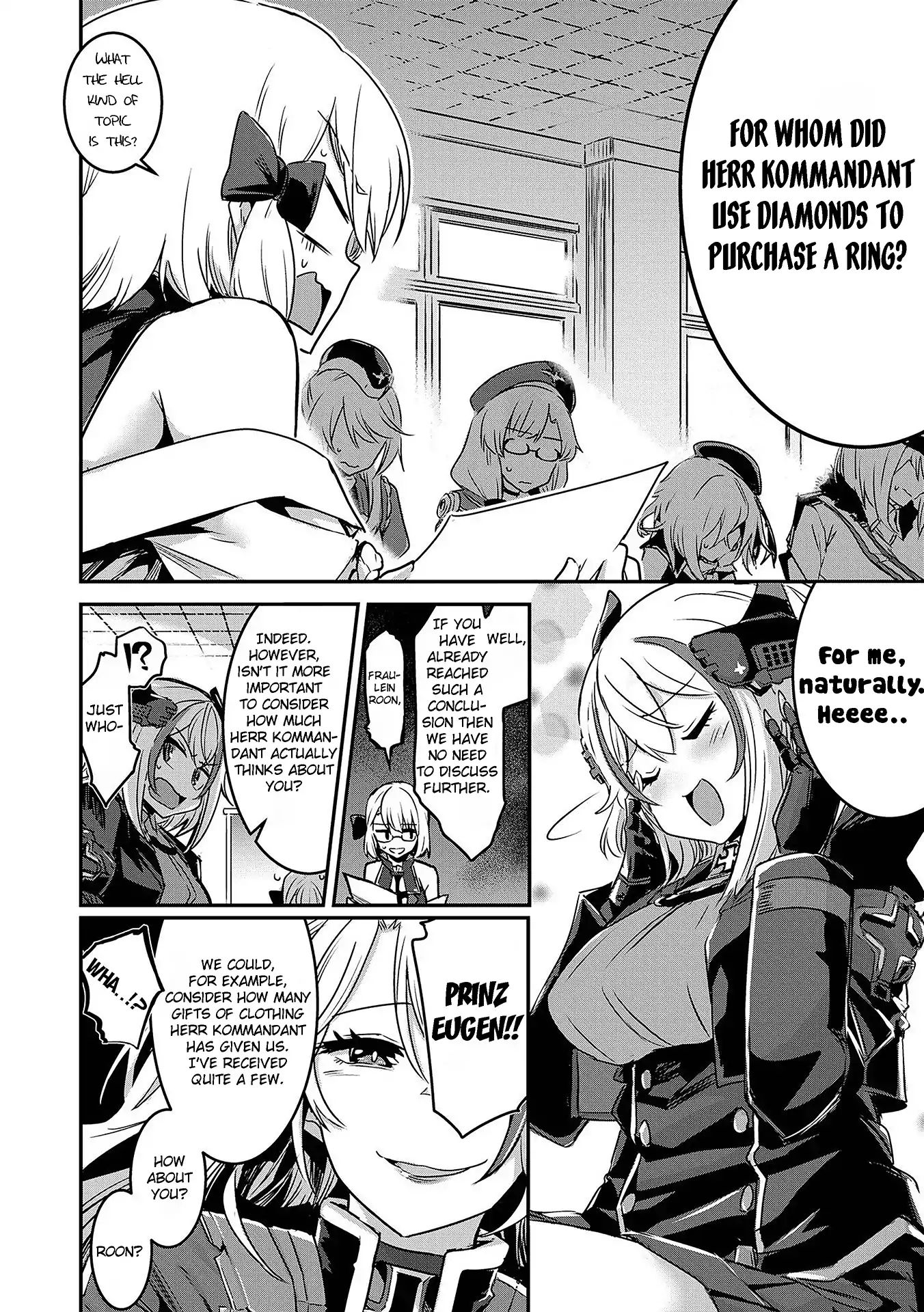 Azur Lane Comic Anthology Vol.2 - Vol.4 Chapter 4: Commander S Diamonds Fall Ironbloods Rise