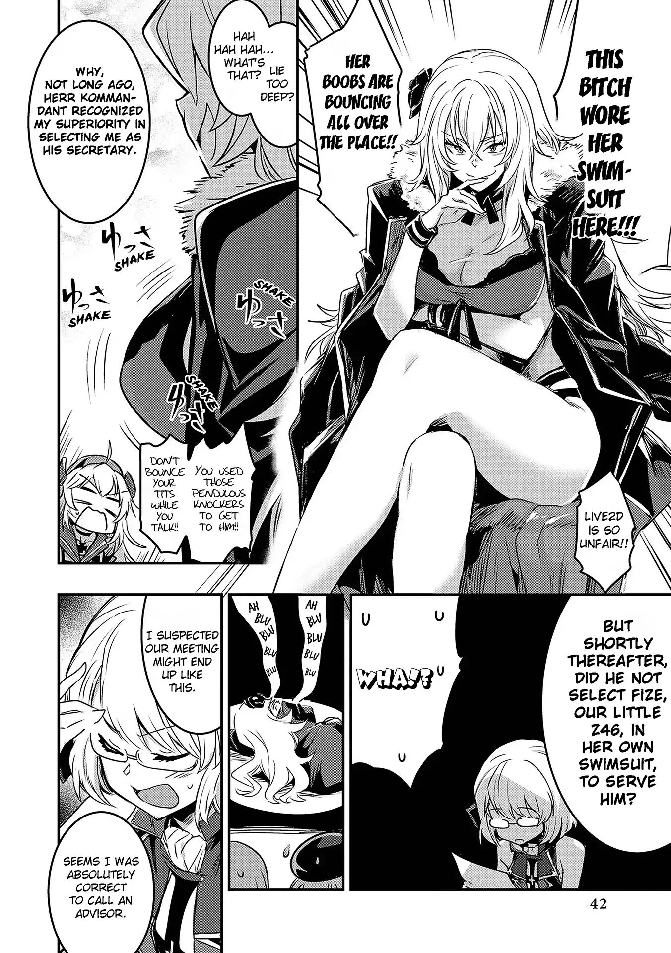 Azur Lane Comic Anthology Vol.2 - Vol.4 Chapter 4: Commander S Diamonds Fall Ironbloods Rise