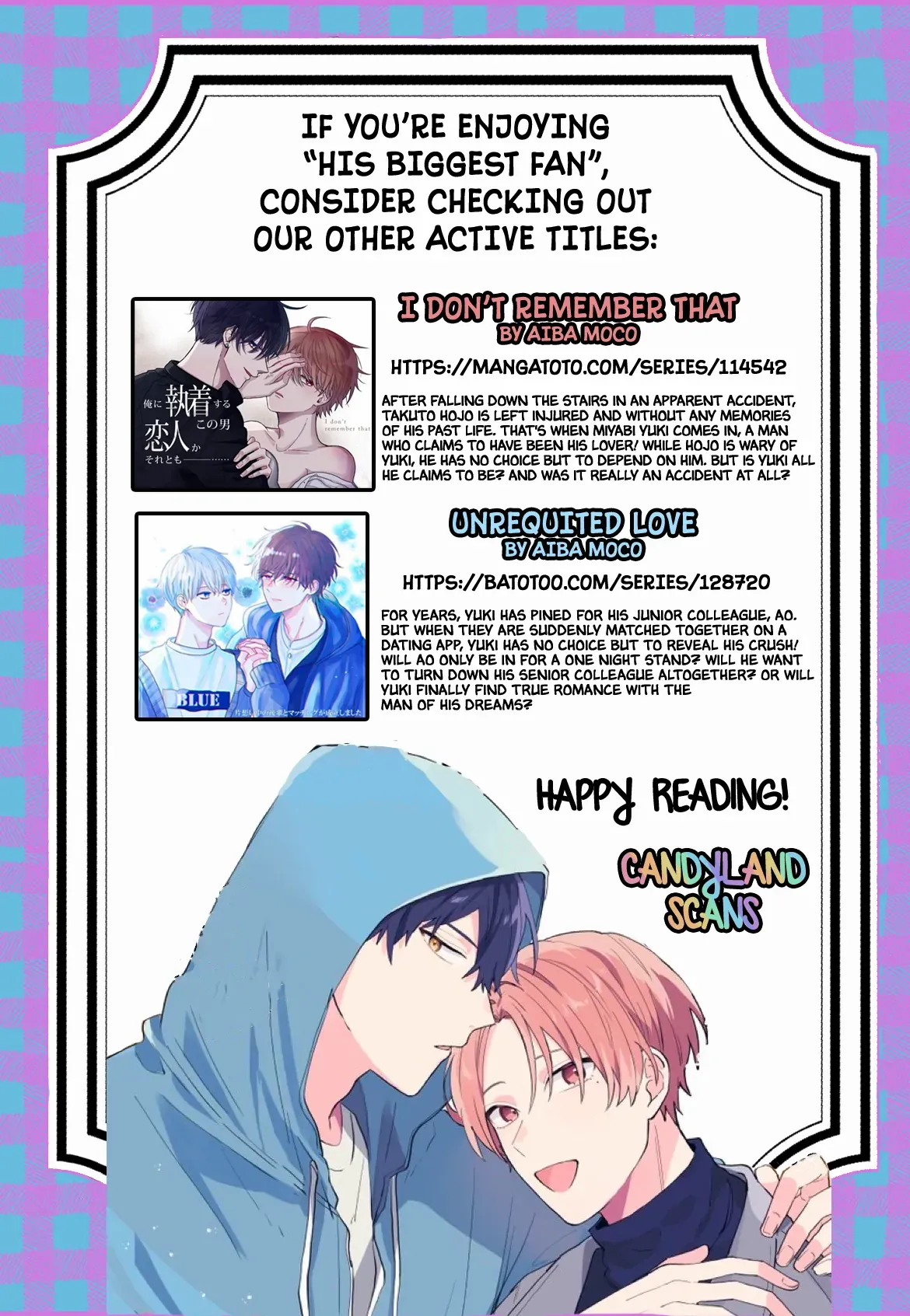 His Biggest Fan - Chapter 24