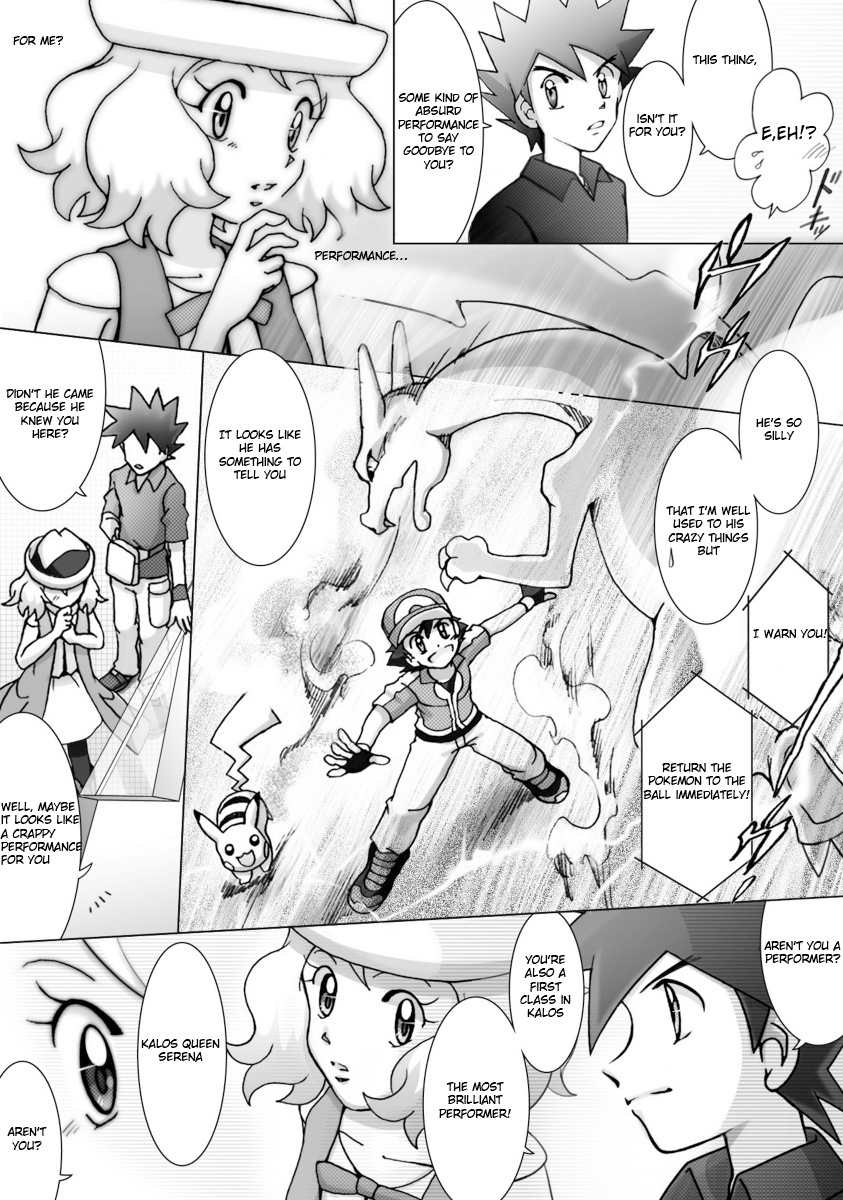 Pokemon: The World Champion Season - Chapter 45: Message In Performance