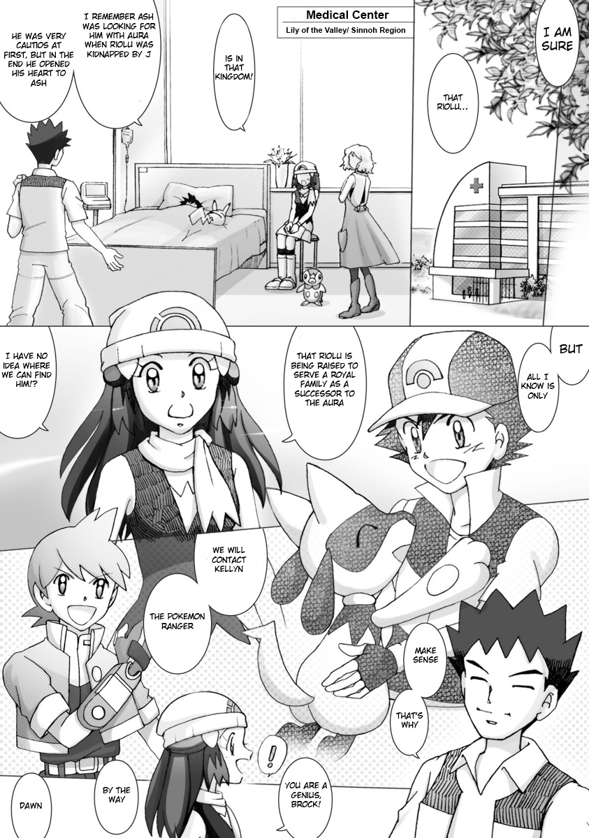 Pokemon: The World Champion Season - Chapter 41: The Aura Hero