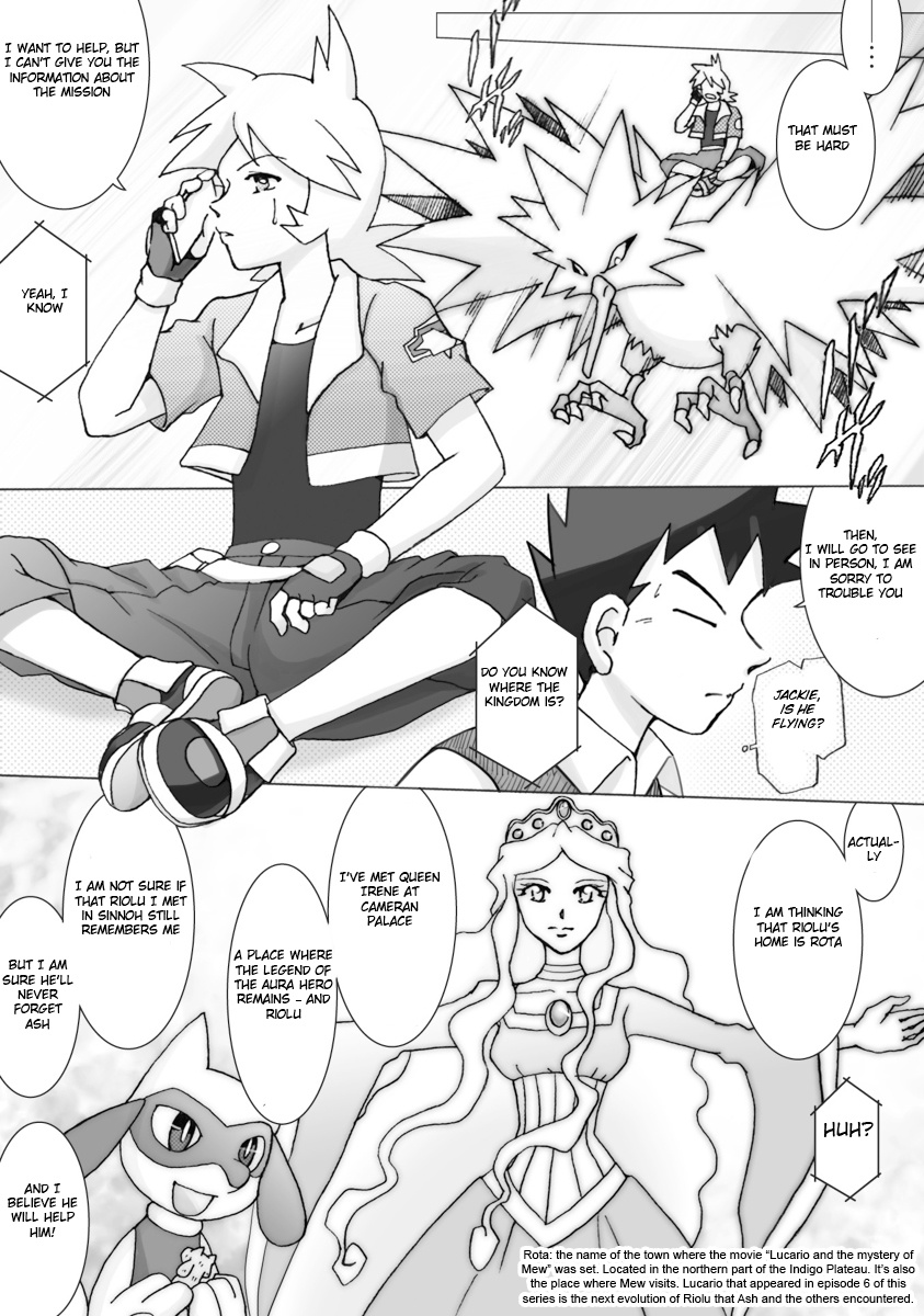 Pokemon: The World Champion Season - Chapter 41: The Aura Hero