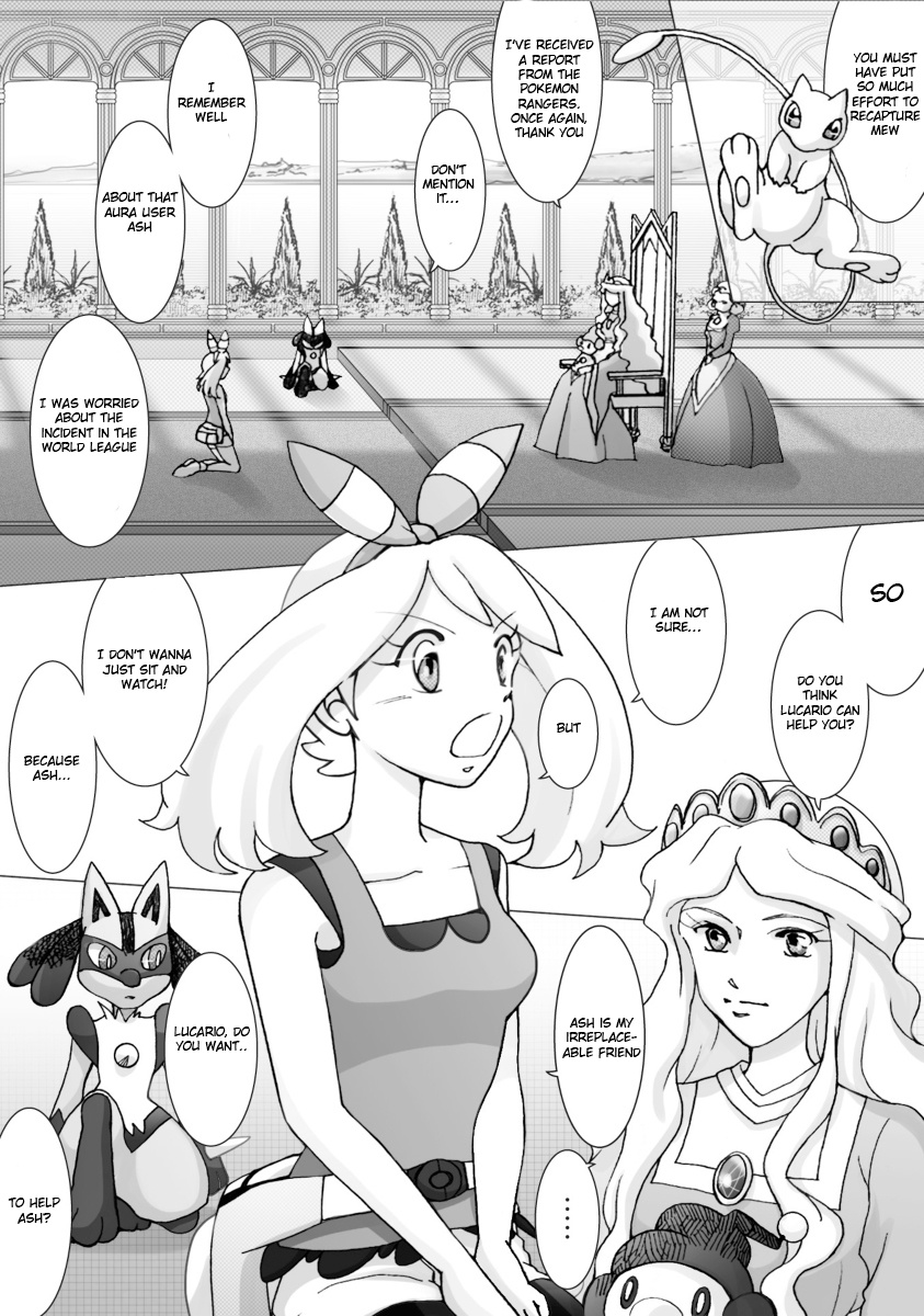 Pokemon: The World Champion Season - Chapter 41: The Aura Hero