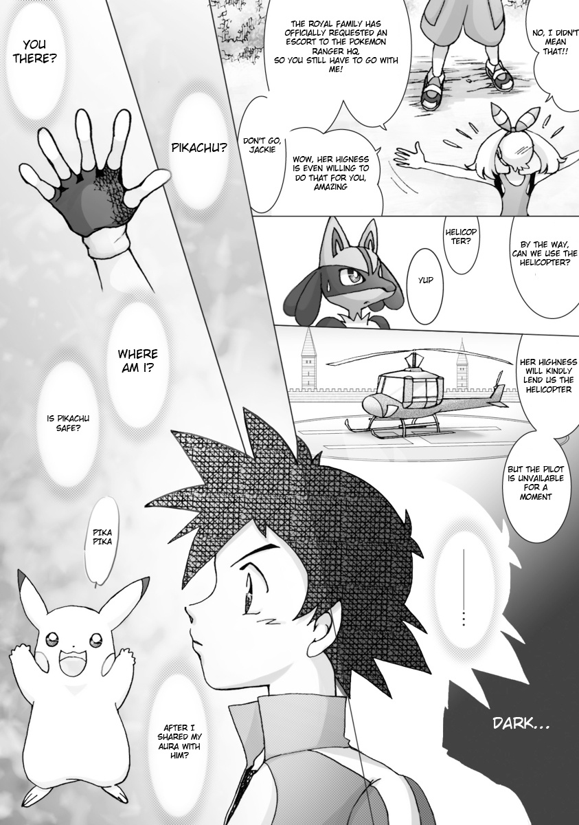 Pokemon: The World Champion Season - Chapter 41: The Aura Hero