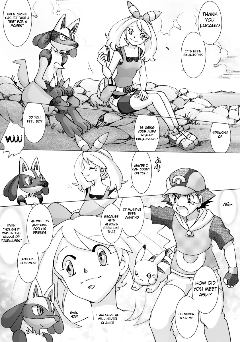 Pokemon: The World Champion Season - Chapter 41: The Aura Hero