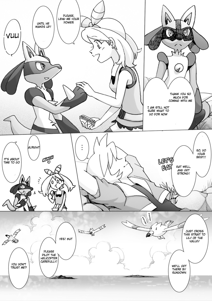 Pokemon: The World Champion Season - Chapter 41: The Aura Hero