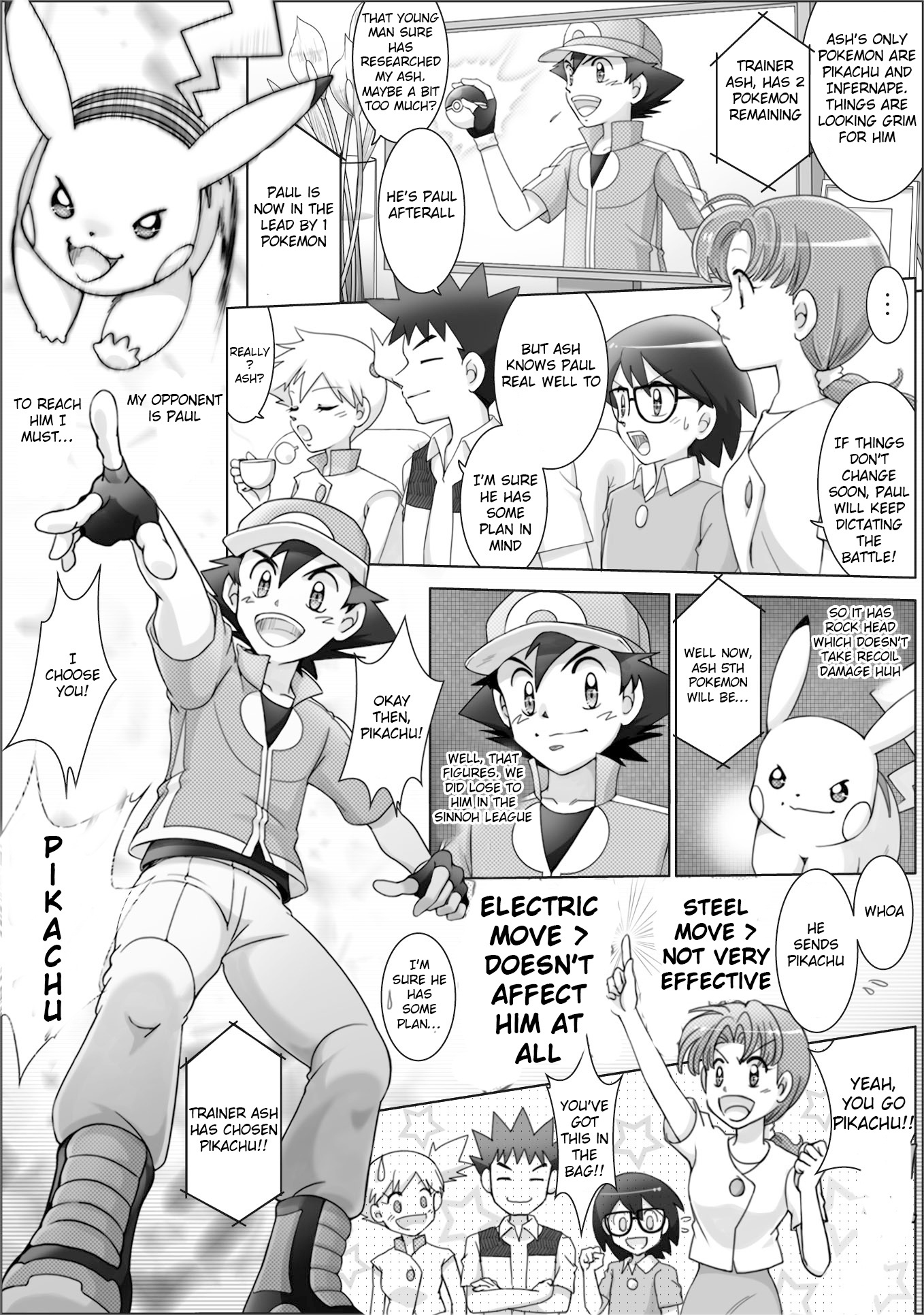 Pokemon: The World Champion Season - Chapter 53: Seesaw Game