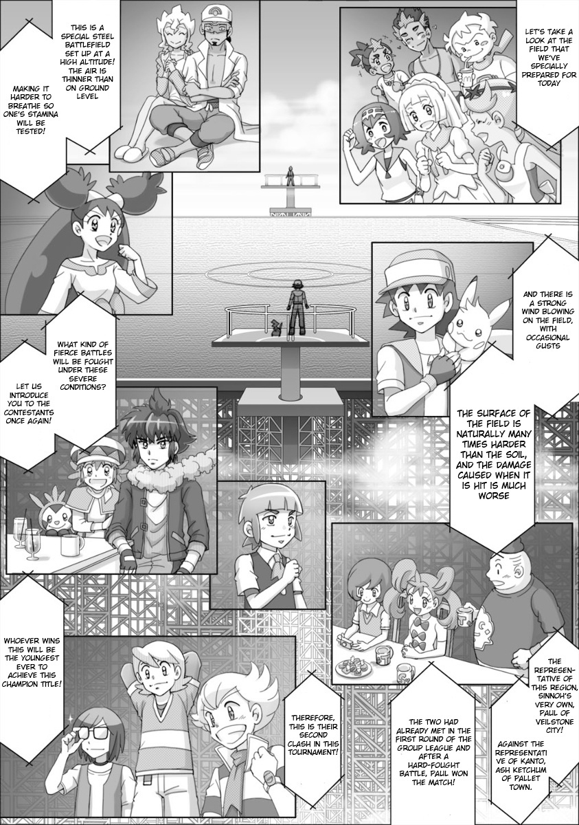 Pokemon: The World Champion Season - Chapter 51: Ash Vs Paul