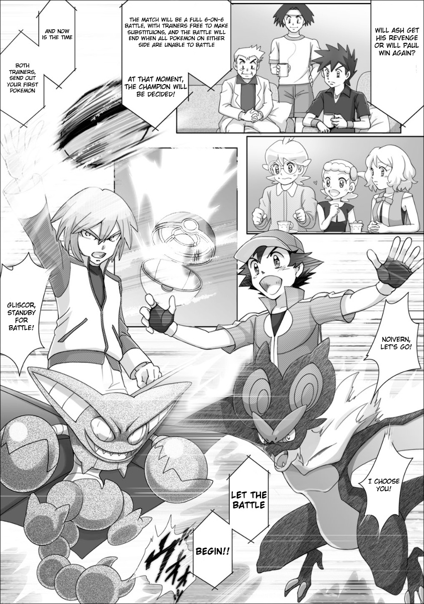 Pokemon: The World Champion Season - Chapter 51: Ash Vs Paul