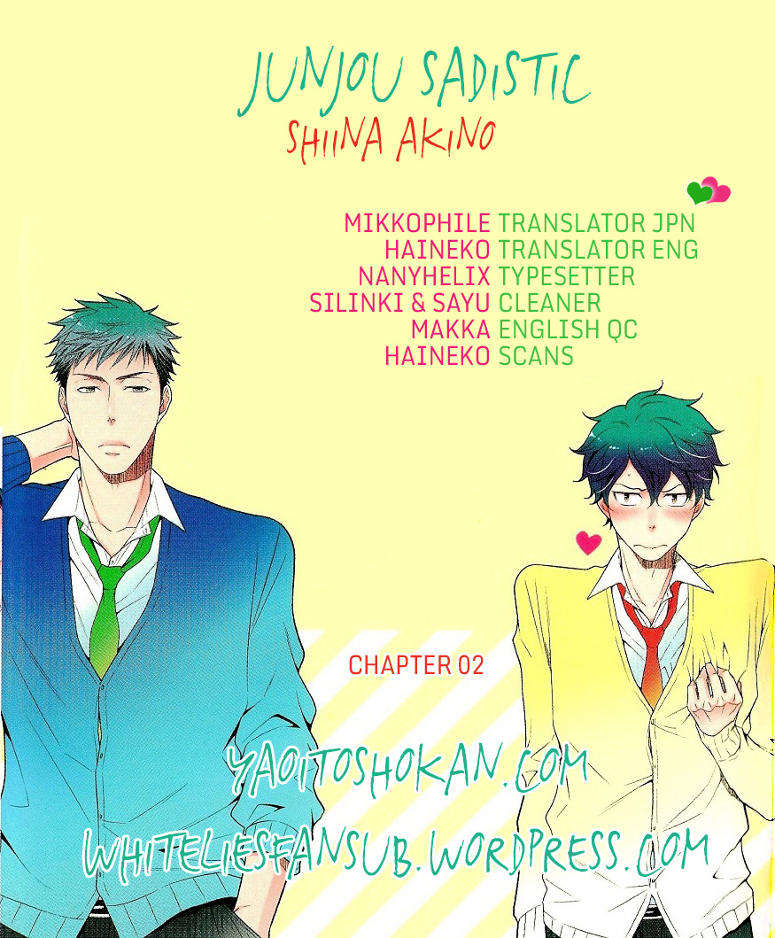 Junjou Sadistic - Vol.1 Chapter 2 : The Plan Of A Happy Family - Pt. 01