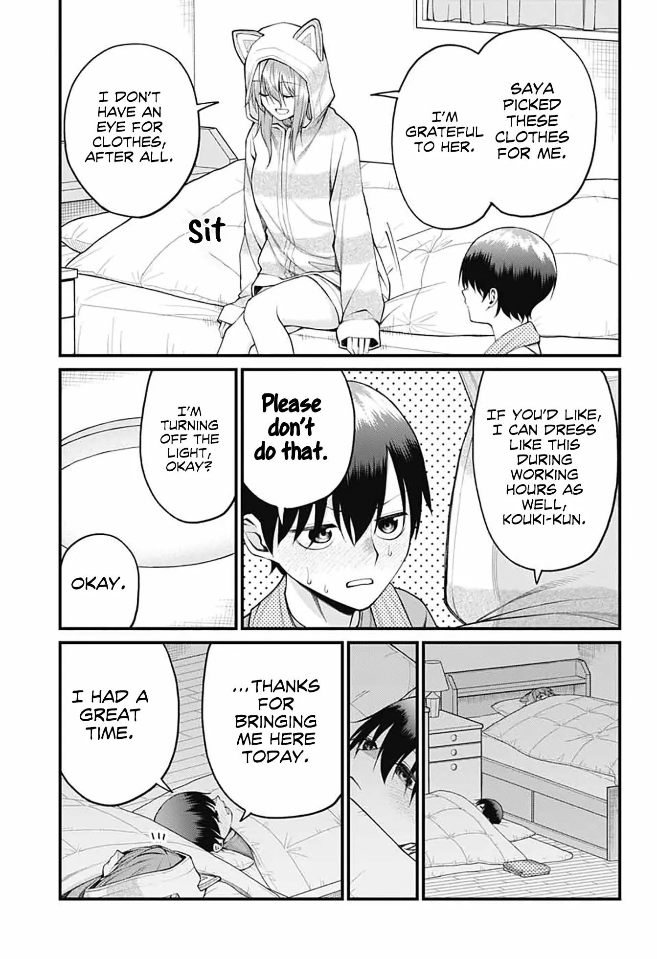 Akanabe-Sensei Doesn't Know About Embarrassment - Chapter 24: Sensei’s Parents’ House (Part 2)