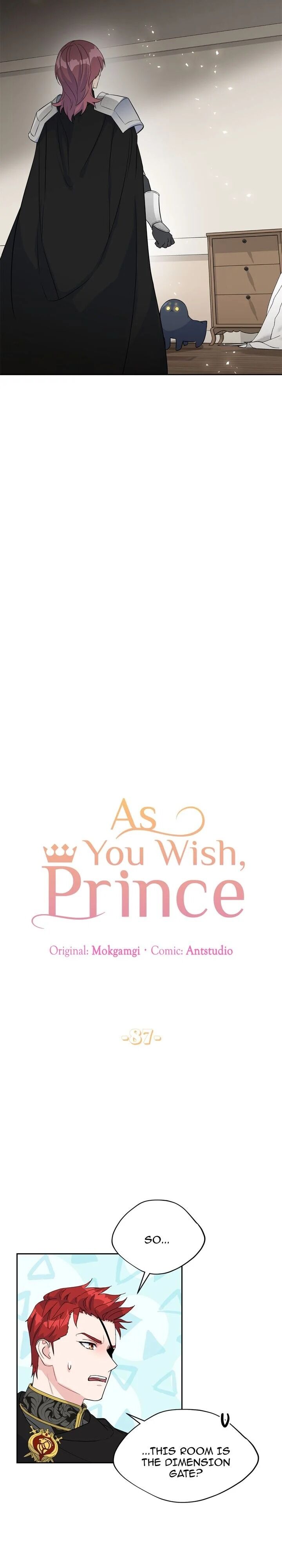 As You Wish, Prince - Chapter 87