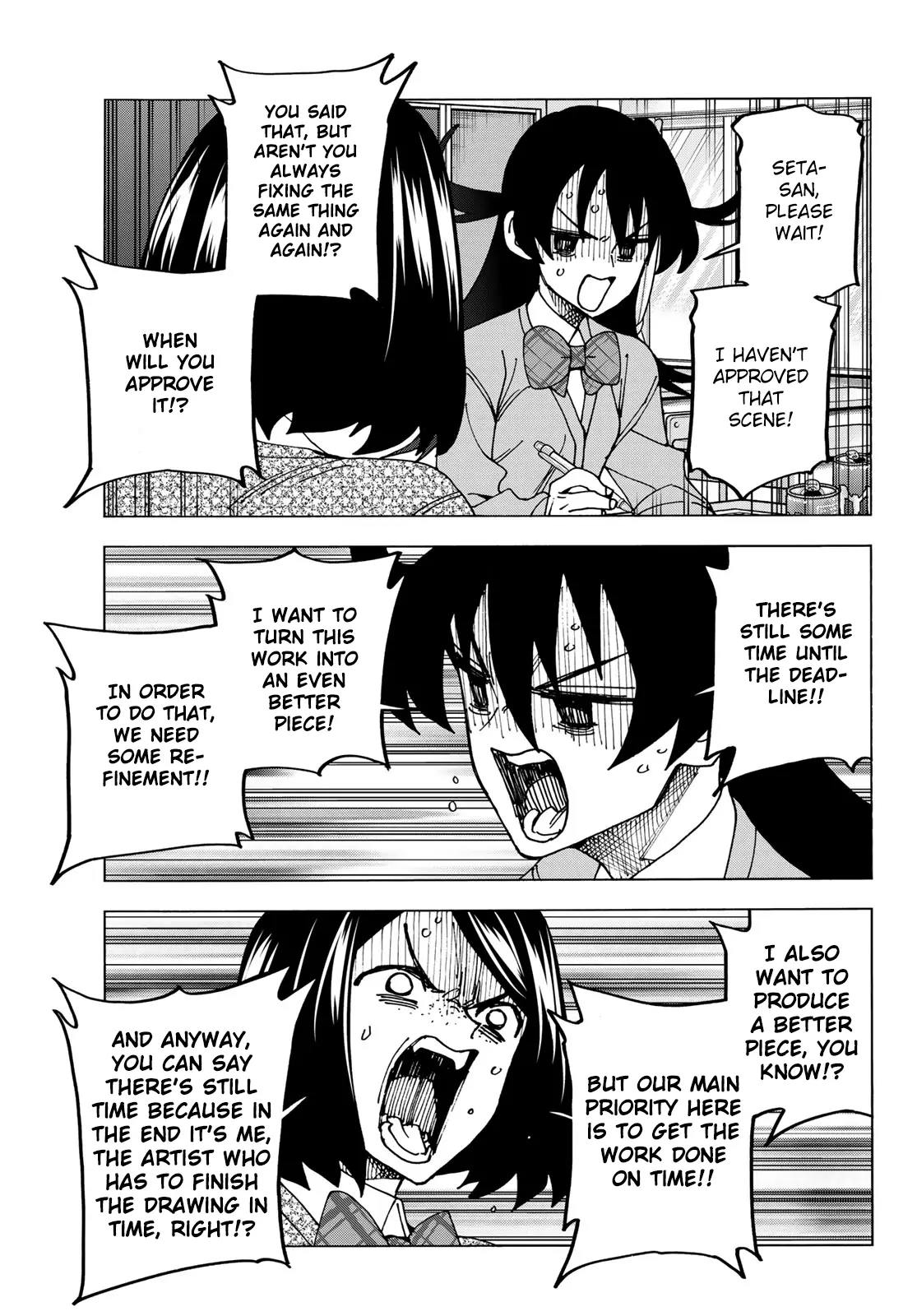 The Story Between A Dumb Prefect And A High School Girl With An Inappropriate Skirt Length - Chapter 71: The Story Of The Dumb Manga-Club Members’ Discussion On Production