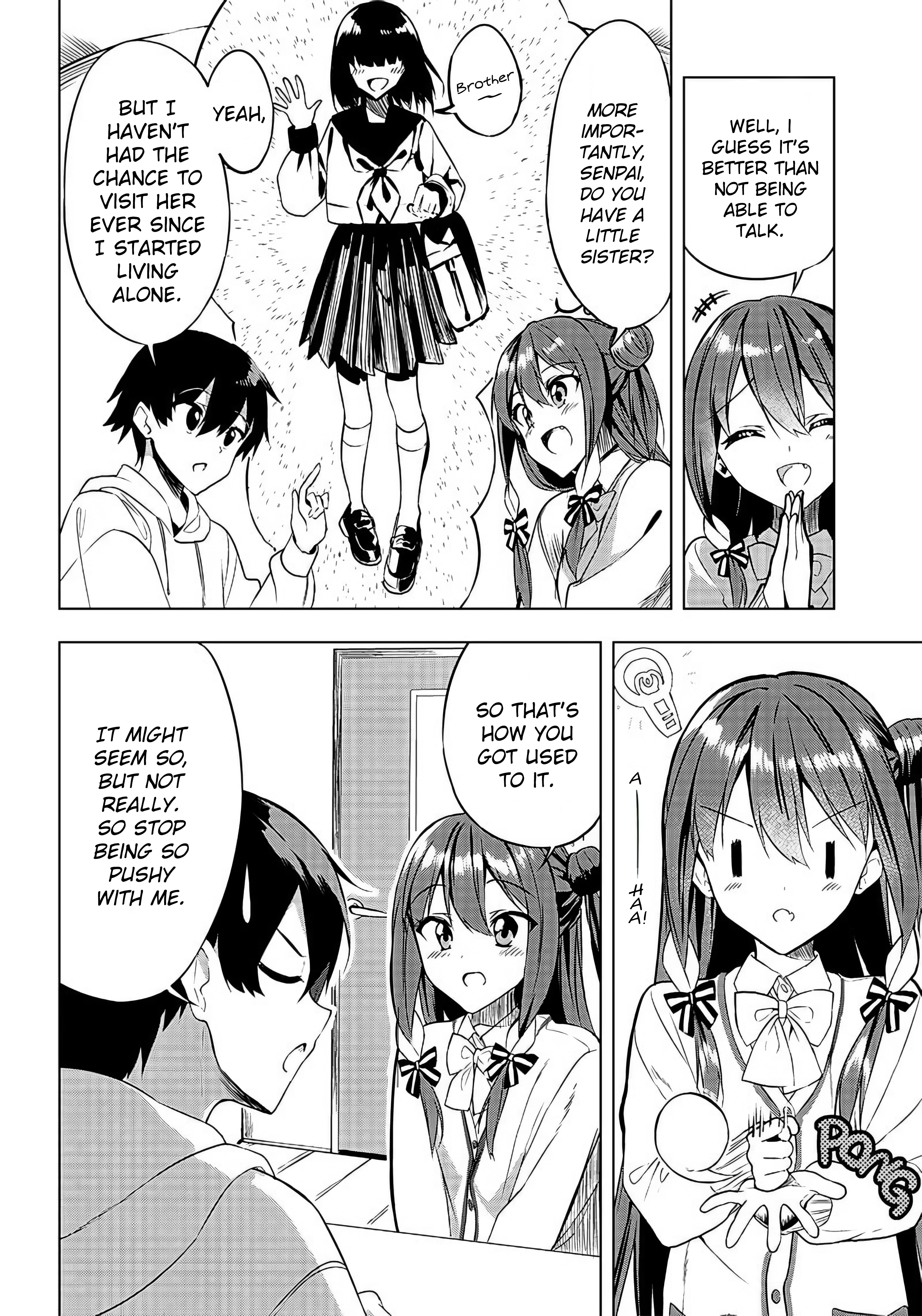 Kiite Kuremasu Yo Ne? Senpai - Chapter 2: Taking A Bath