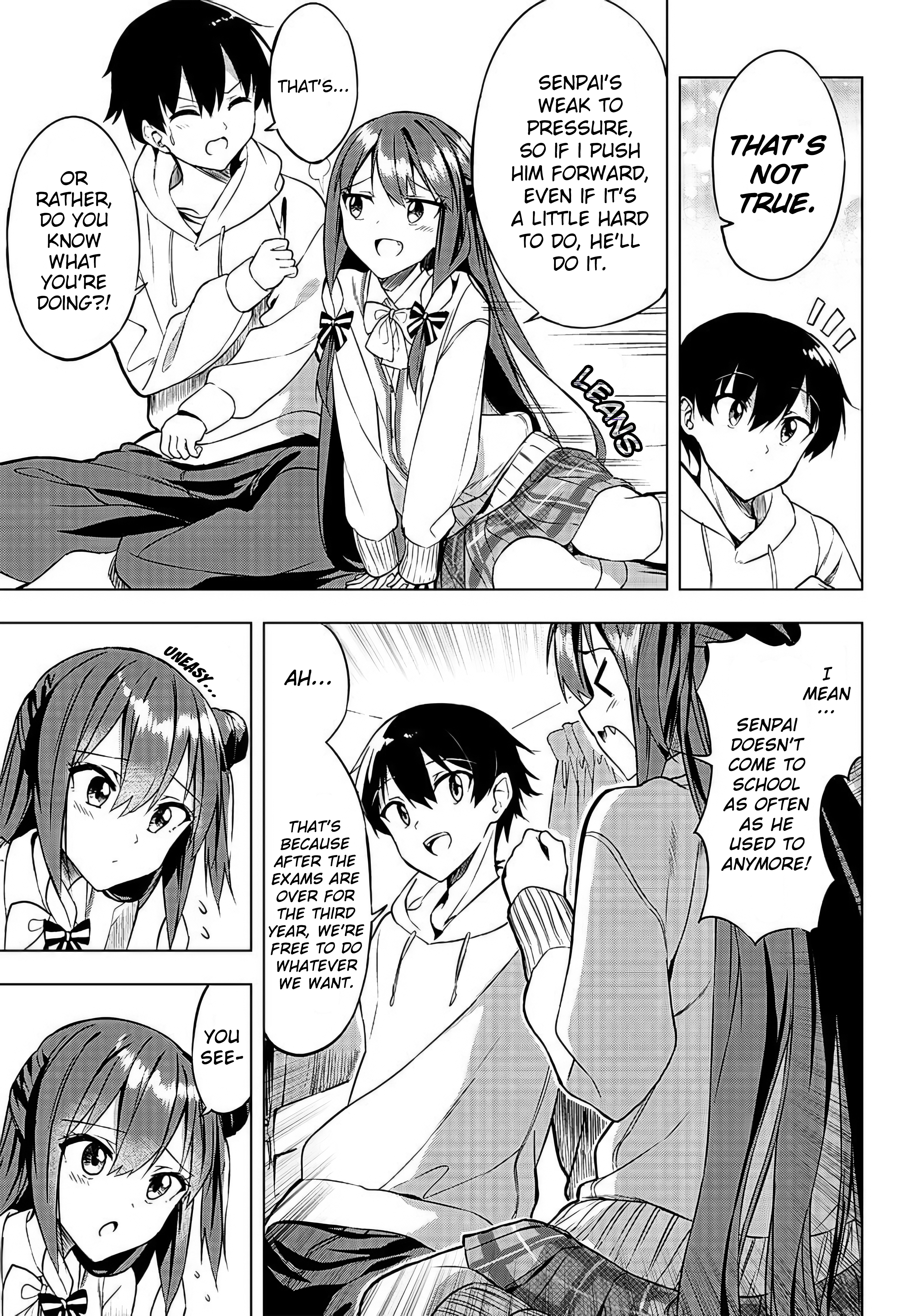 Kiite Kuremasu Yo Ne? Senpai - Chapter 2: Taking A Bath